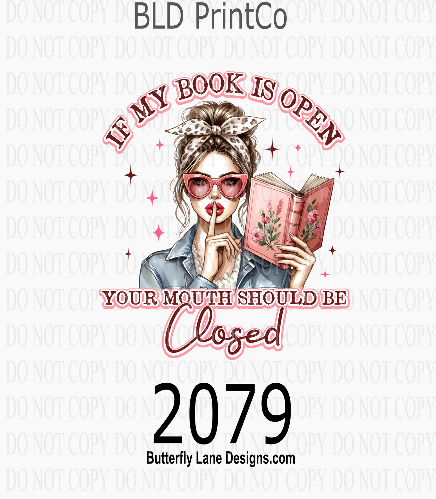 D2079 if my book is Book Open Mouth should be Closed