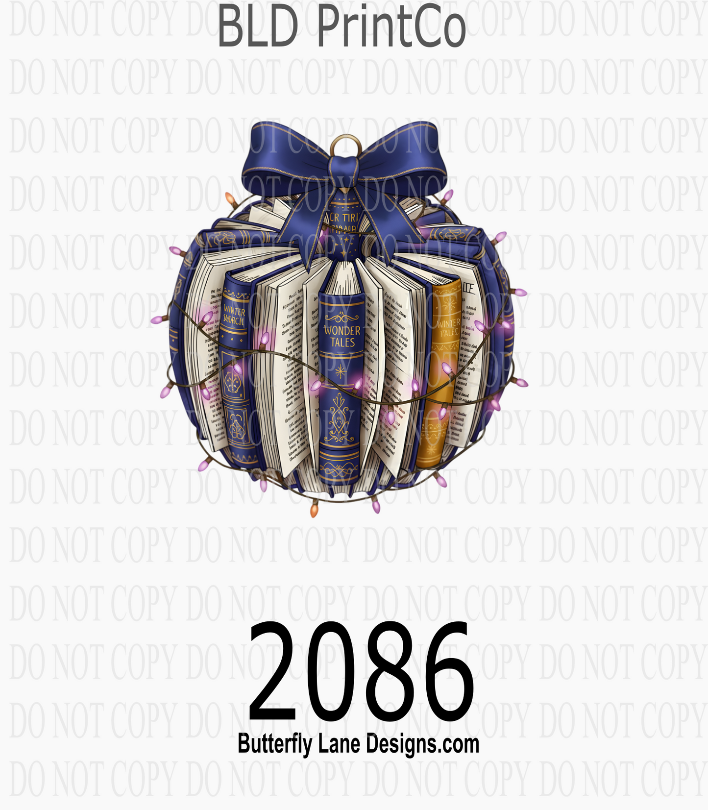 D2086 Christmas Ornament Book Teacher