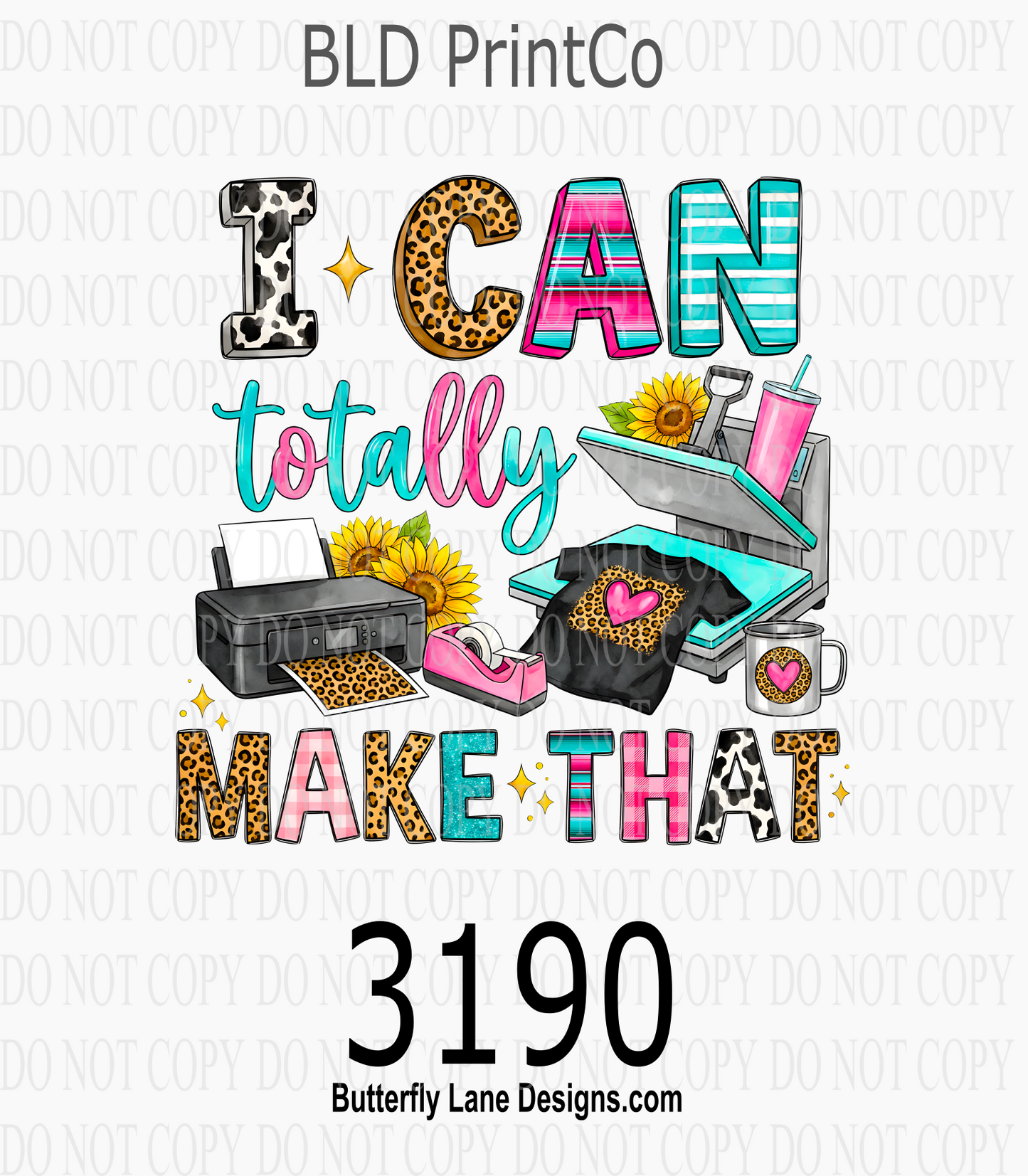I Can Totally Make That | Crafter Life Leopard & Serape | D3190
