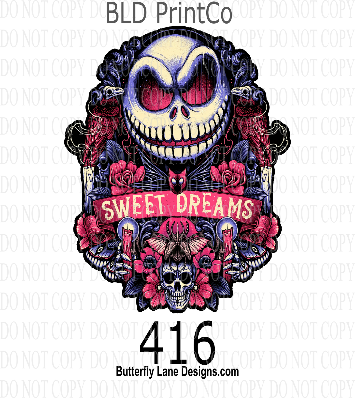 D416 Sweet dreams Jack-Halloween