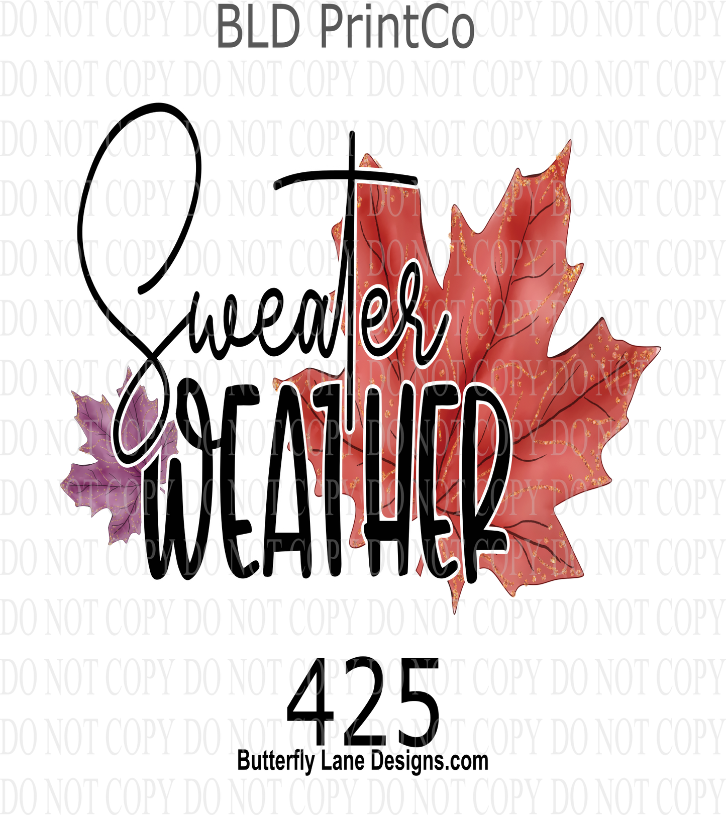 D425 Sweater Weather