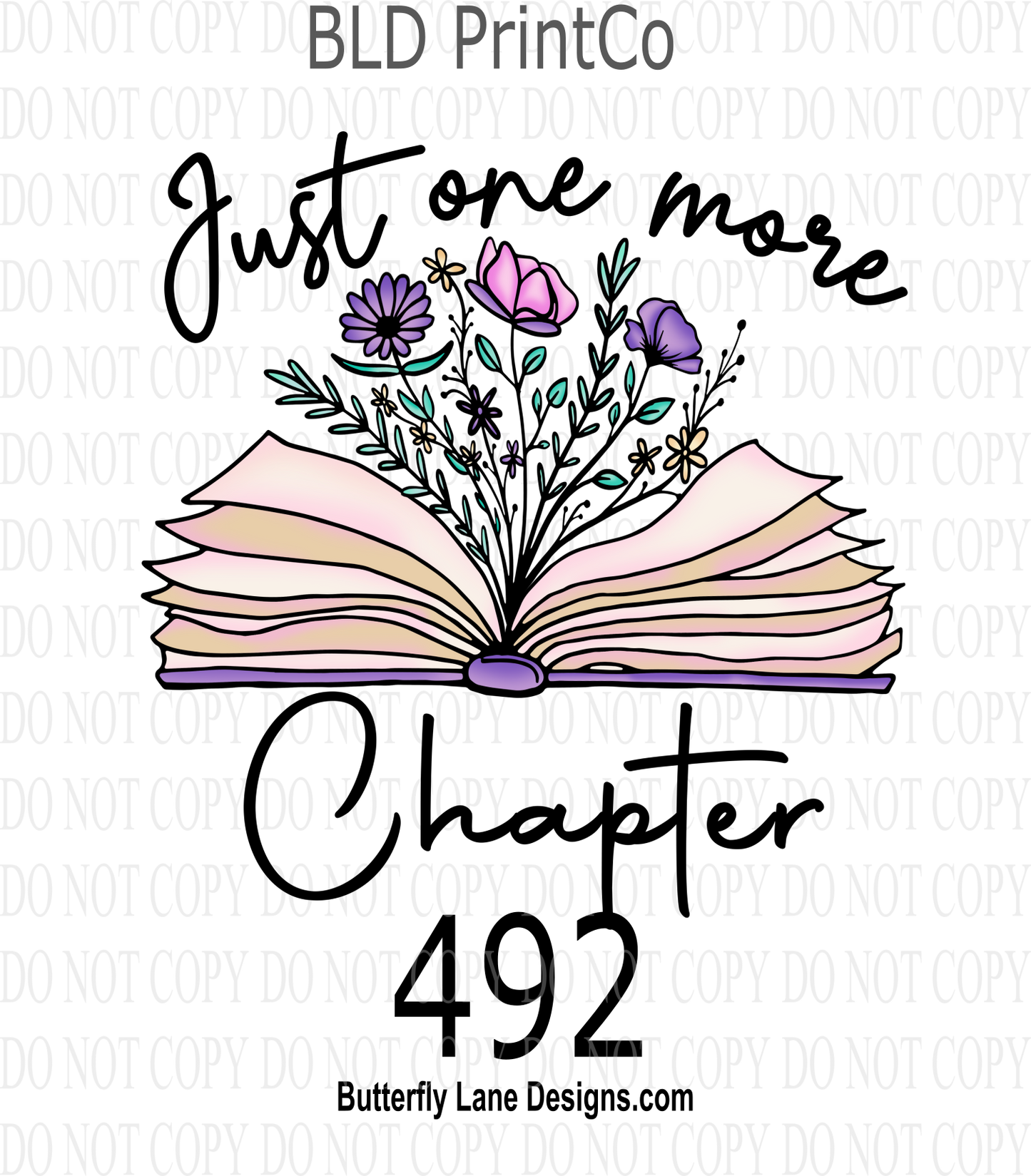 D492 Just one more chapter- 2:: Clear Decal :: VC Decal
