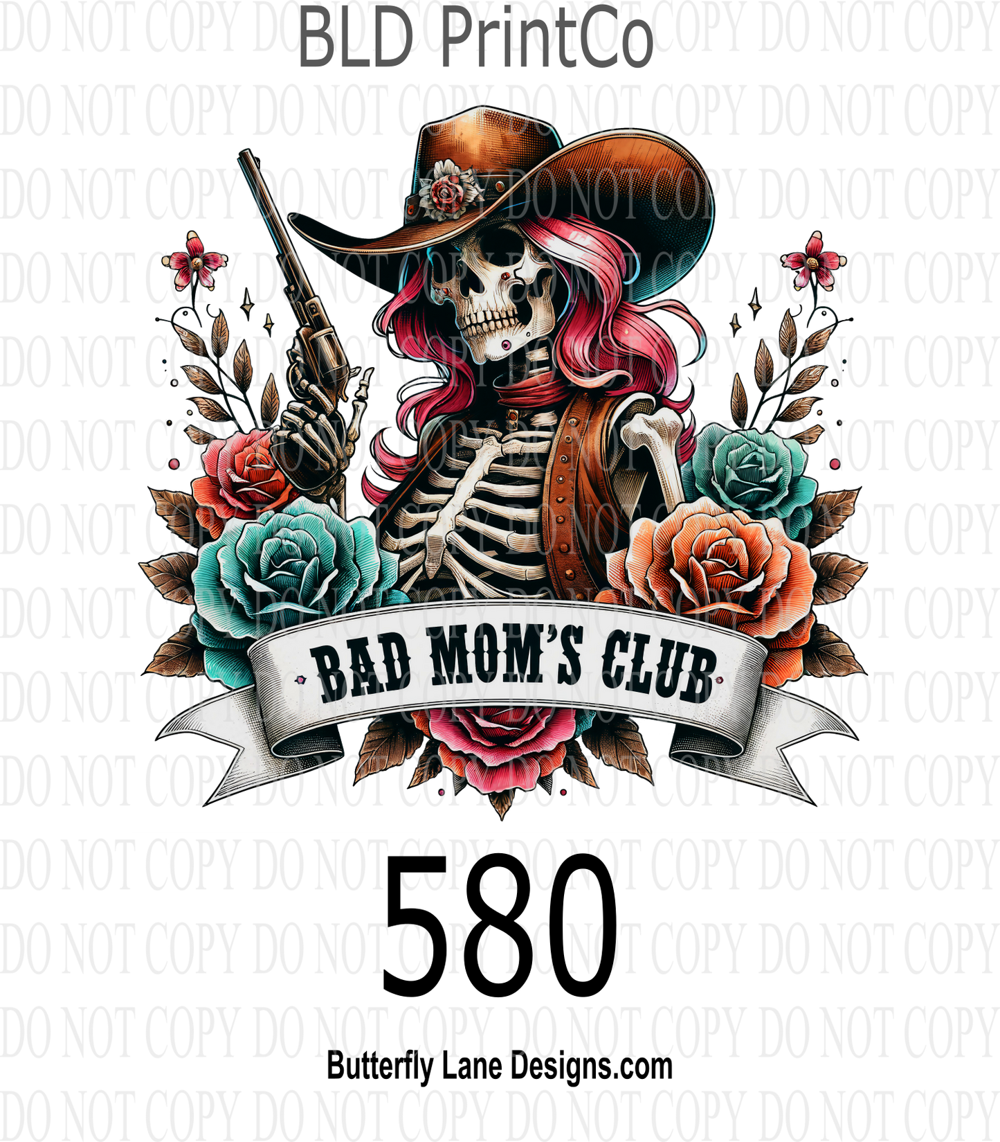 D580 Bad Moms Club :: Decal