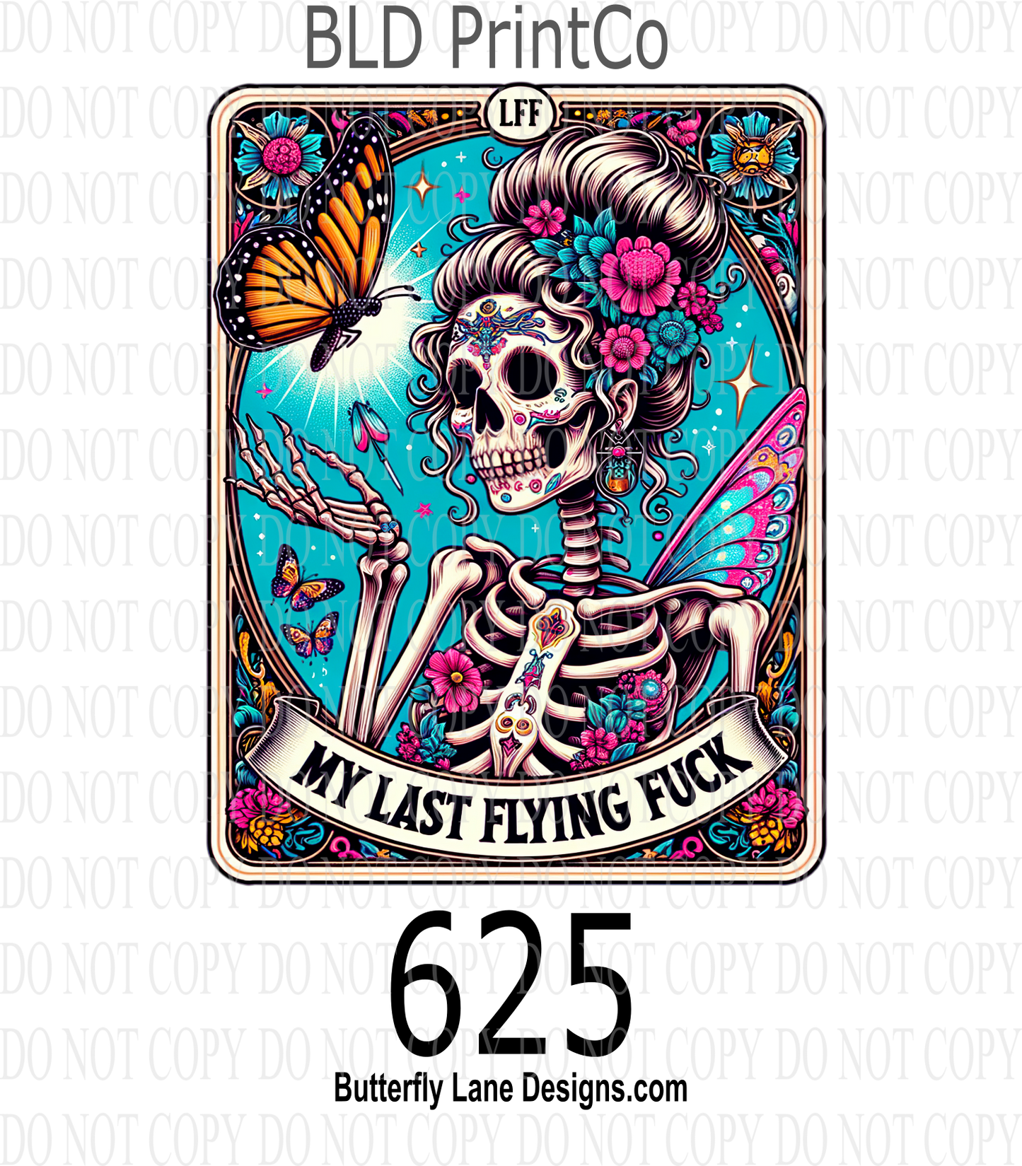 D625 Tarot-Last flying fuck