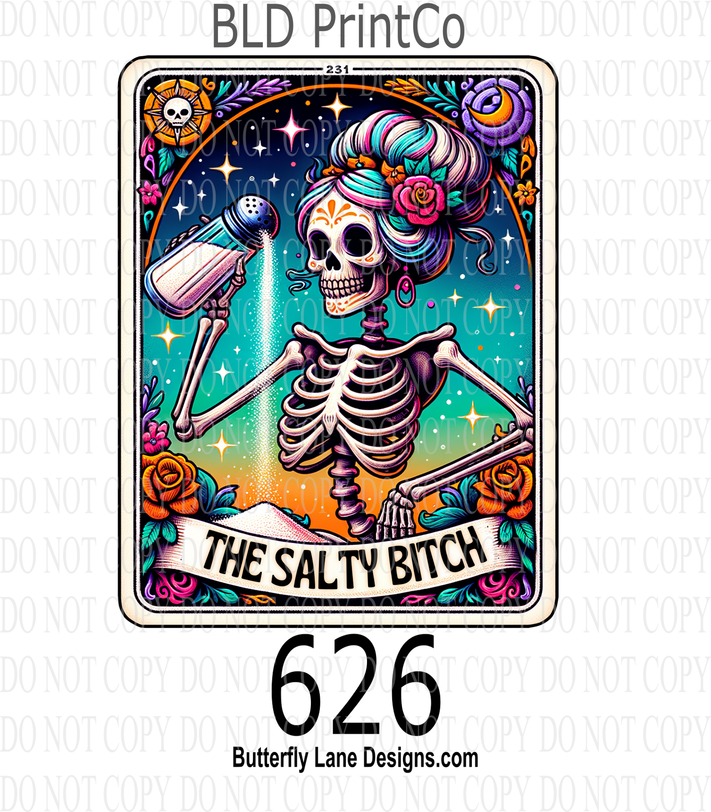 D626 Tarot-The Salty Bitch