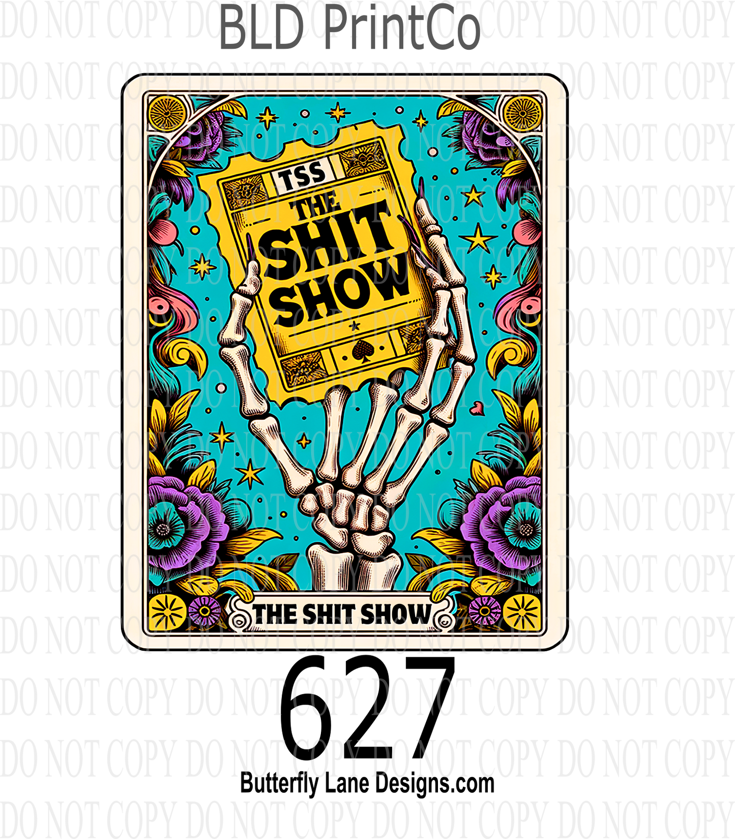 D627 Tarot-The Shit show