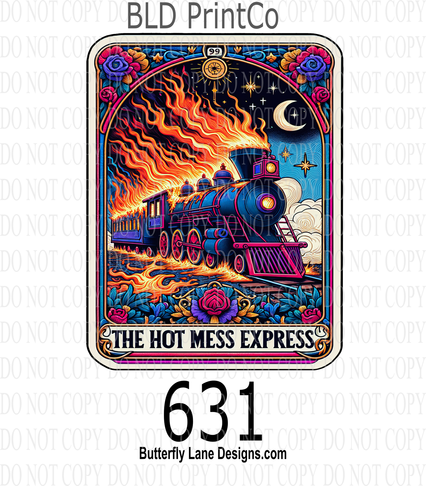 D631 Tarot- Hot mess express