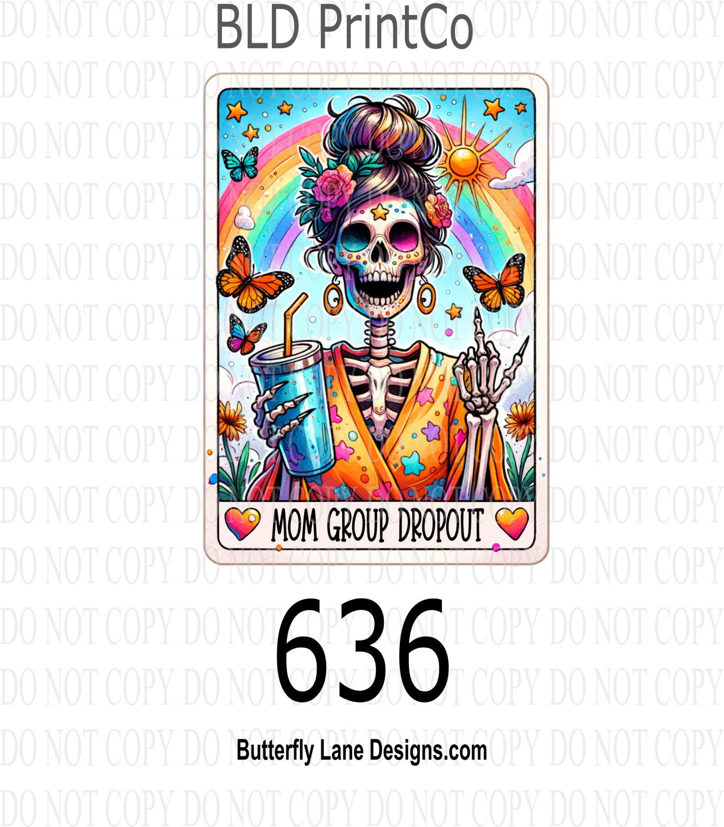 D636 Mom Group Dropout-Tarot