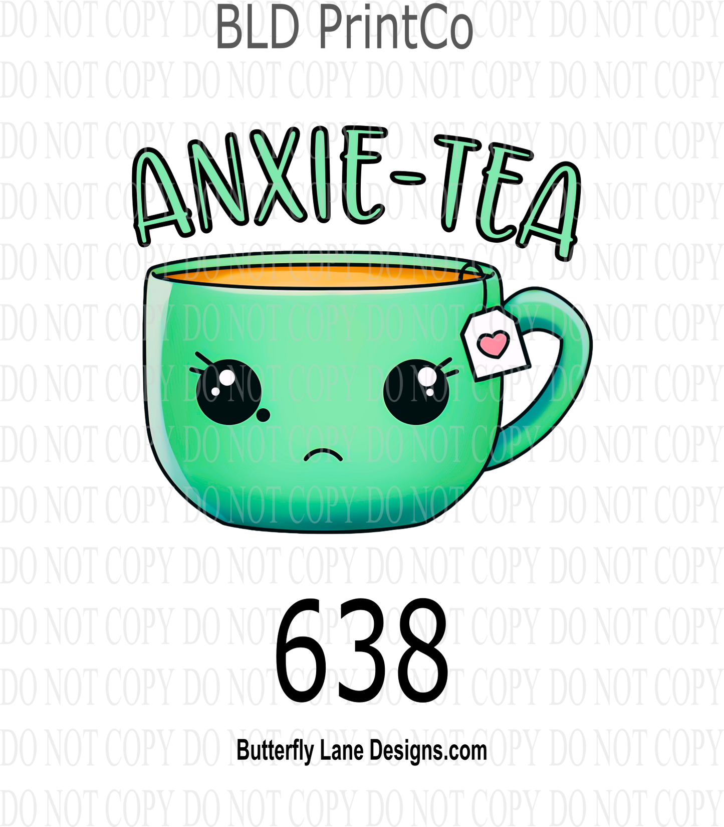 D638 Anxie-Tea-Green