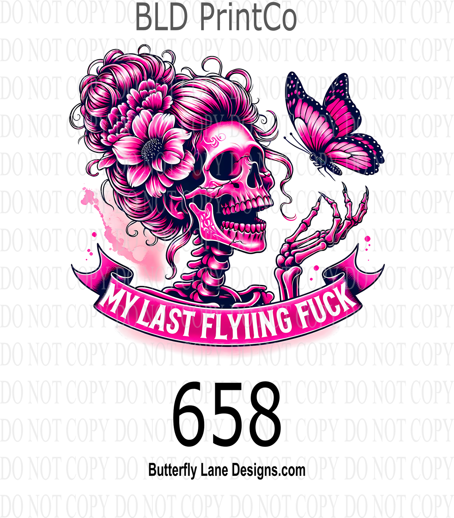 D658 My Last Flying F-uck