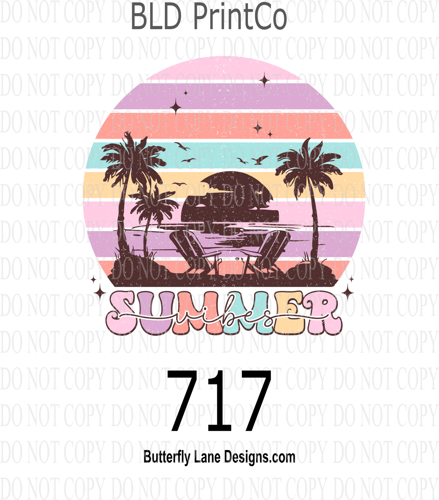 D717 Retro Summer Vibes