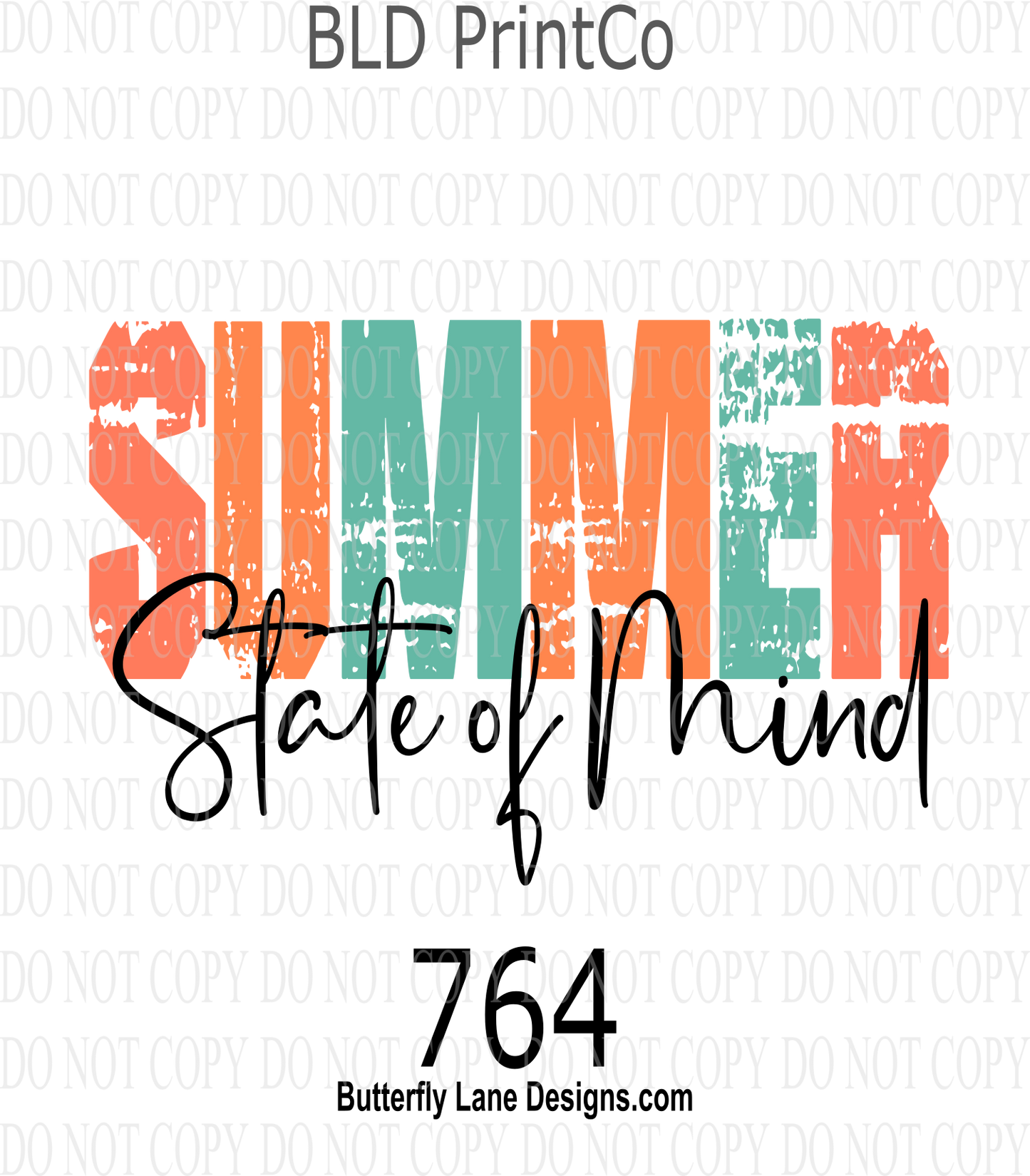 D764   Summer State of mind