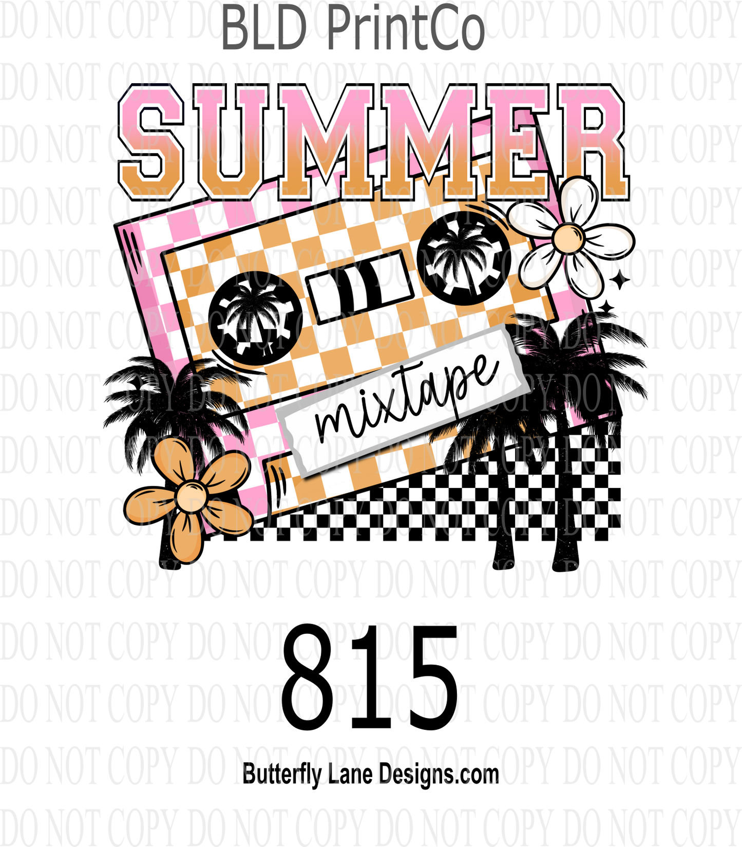 D815 Summer Mixed Tape