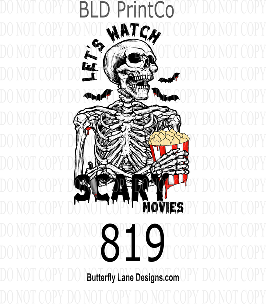 D819 Let's watch Scary Movies