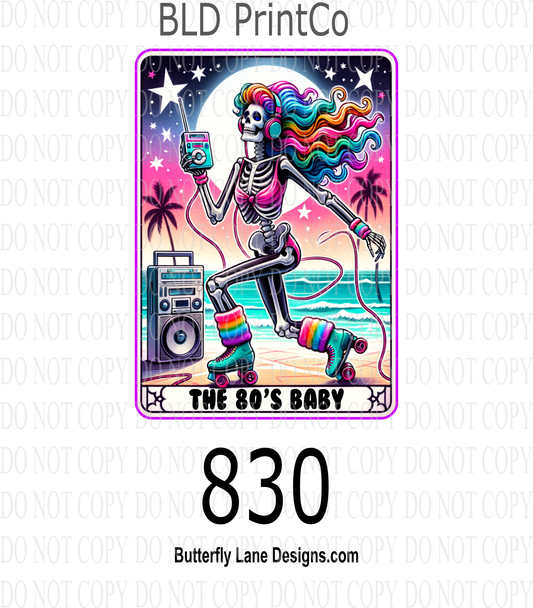 D830 The 80s Baby Tarot