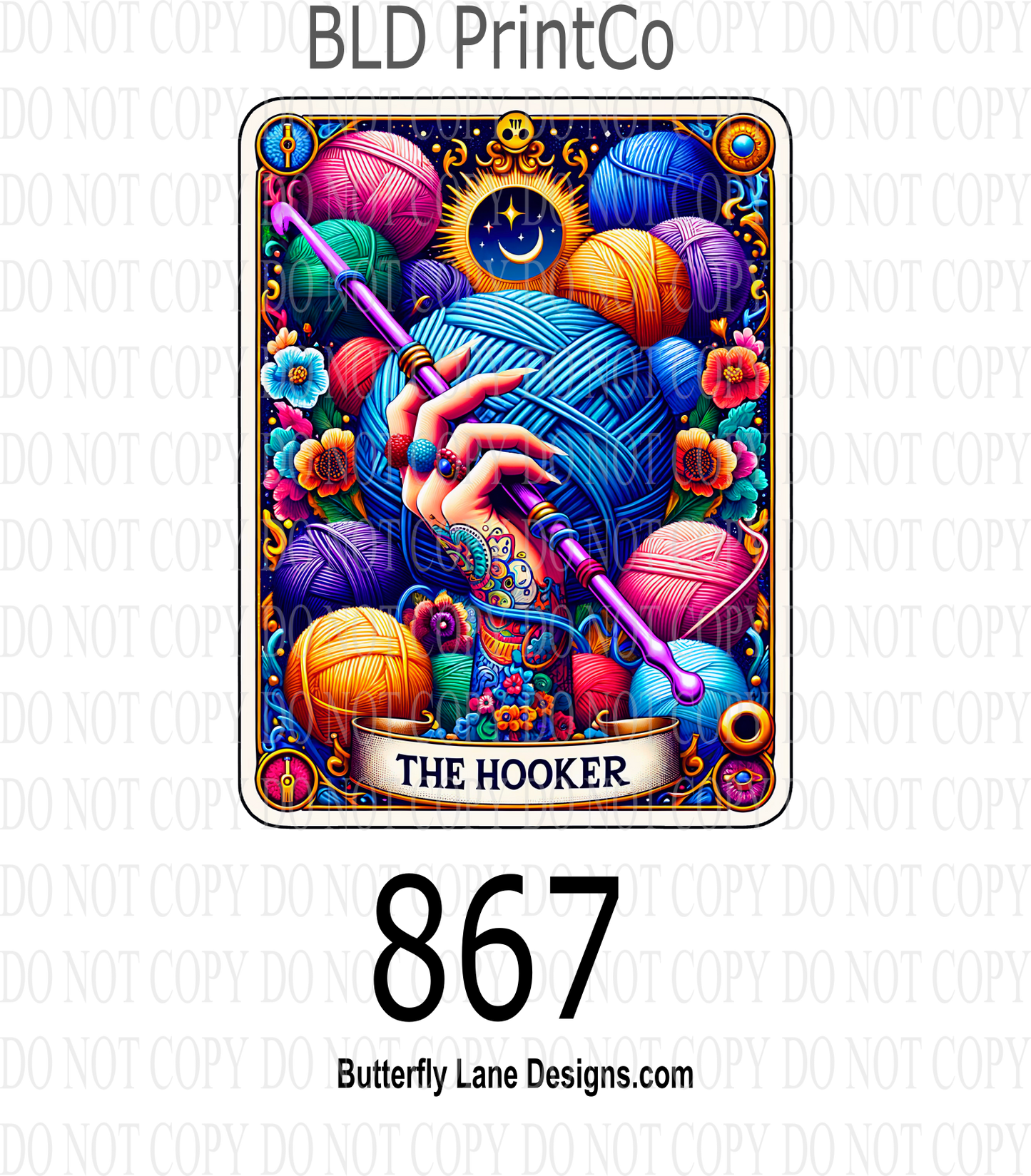 D867  Tarot- The Hooker