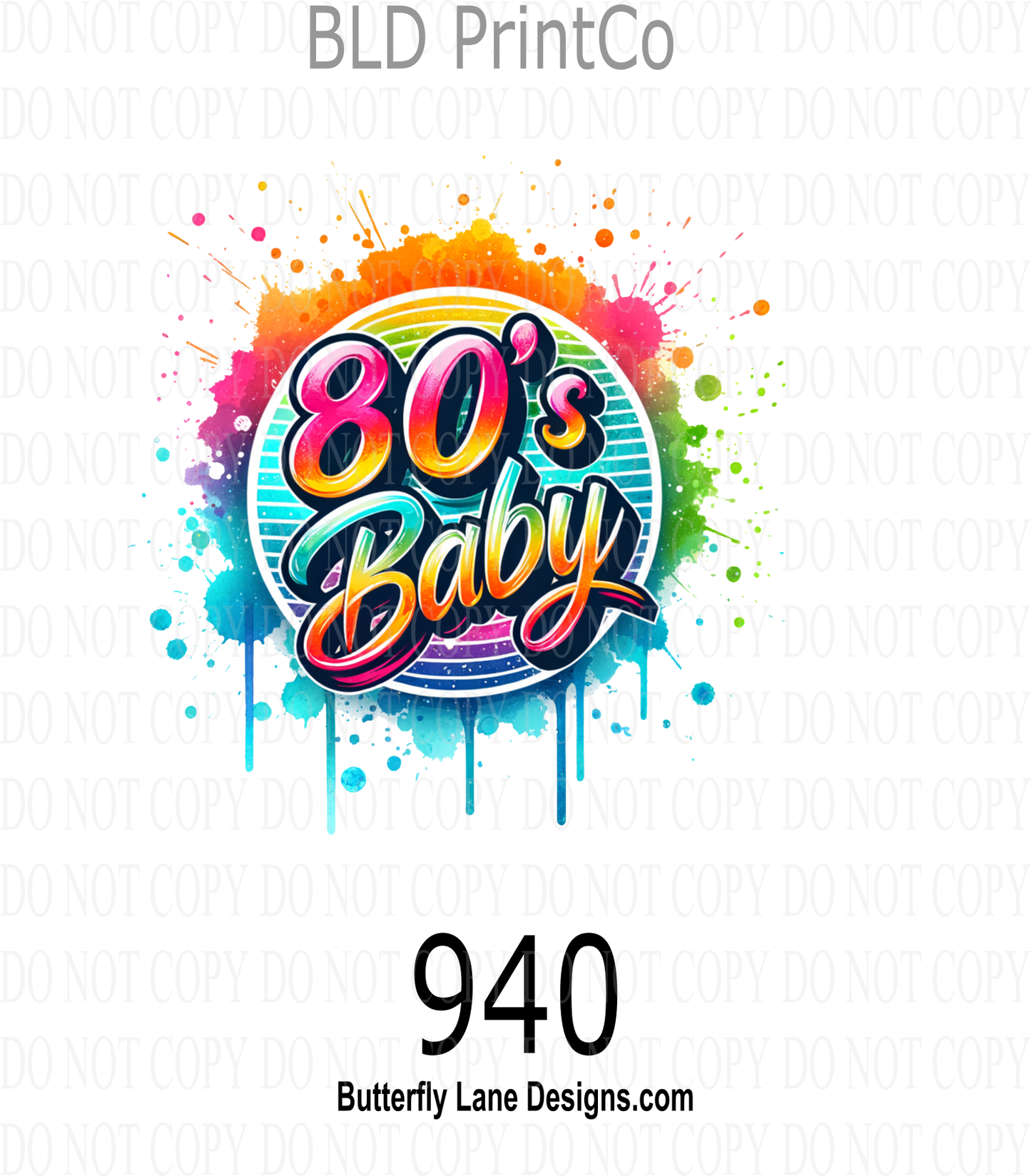 D940 - 80s Baby