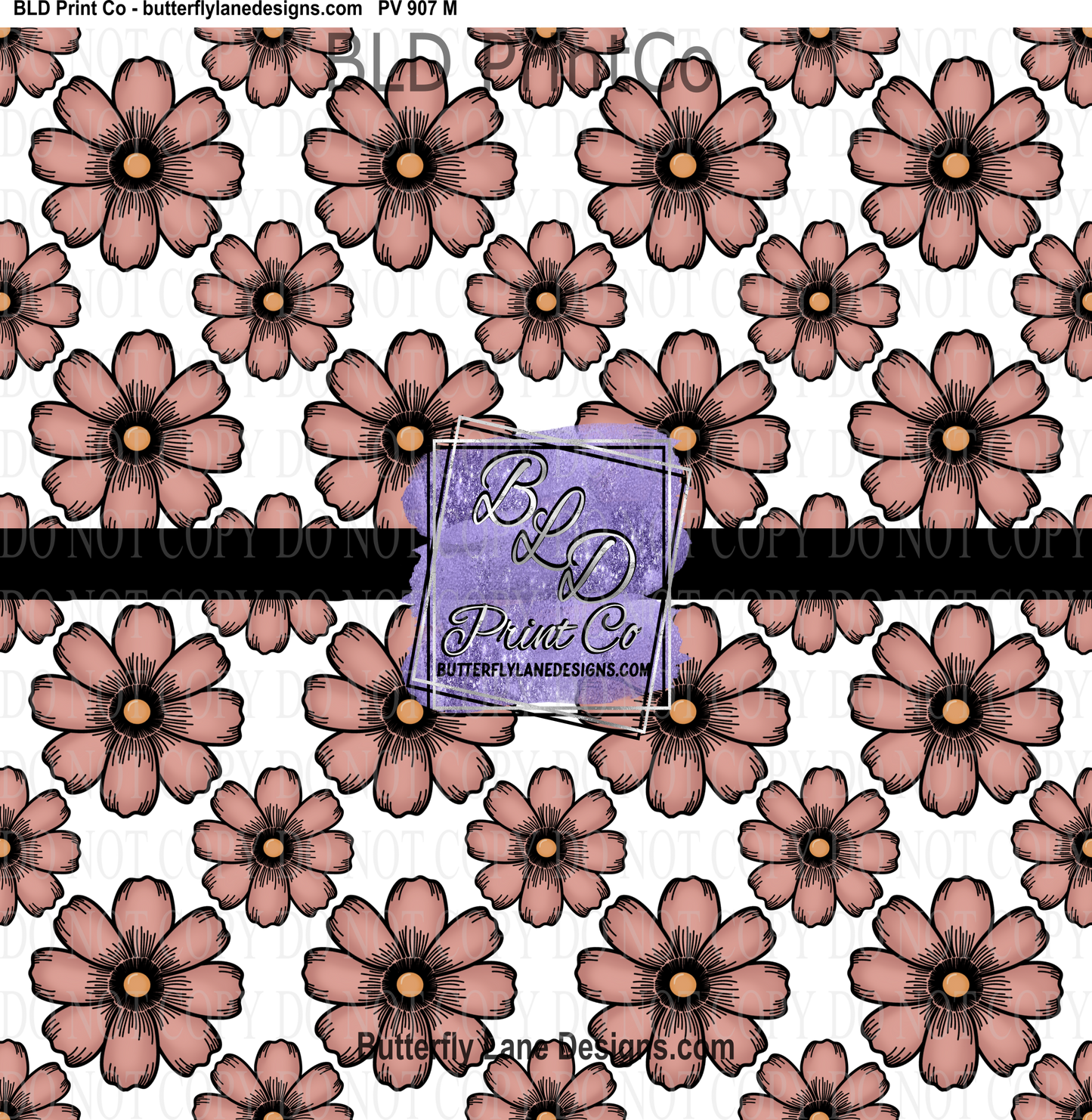Doing my Best Florals - PV 907 Patterned Vinyl
