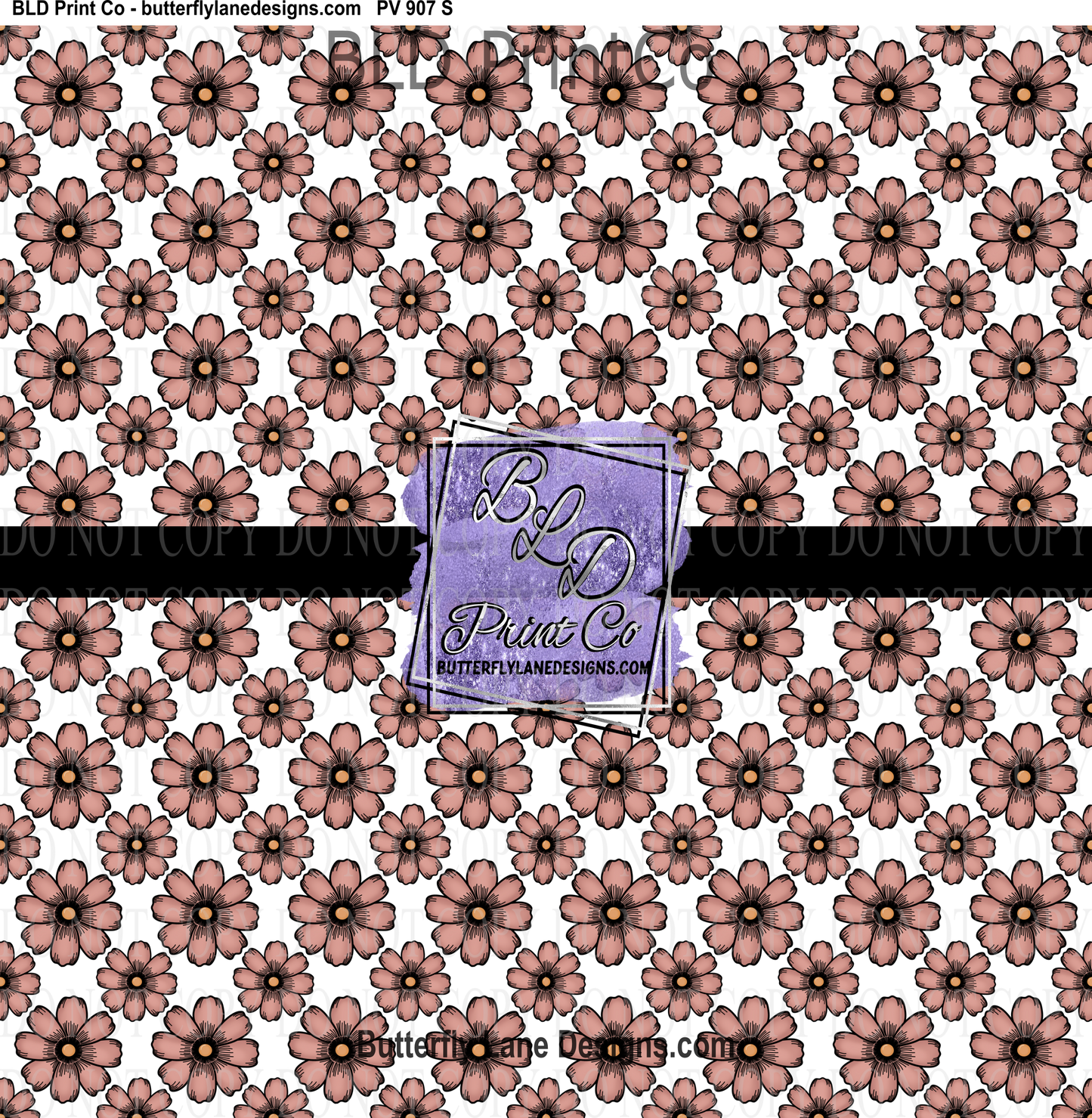 Doing my Best Florals - PV 907    Patterned Vinyl