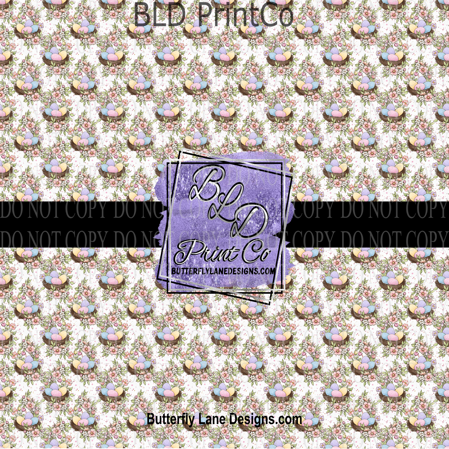 Easter Eggs & Florals -PV 969 Patterned Vinyl