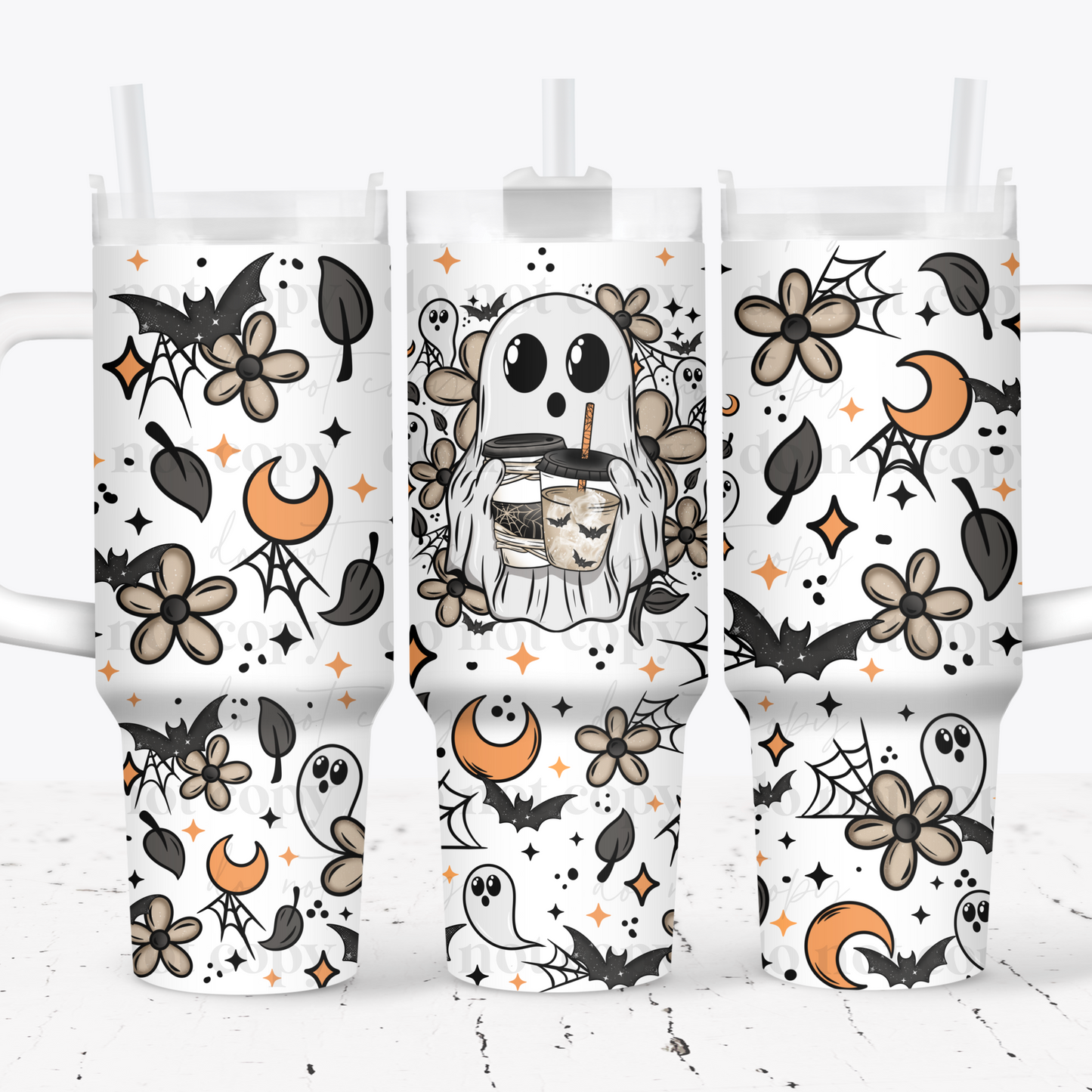 F7 Floral Coffee Ghost