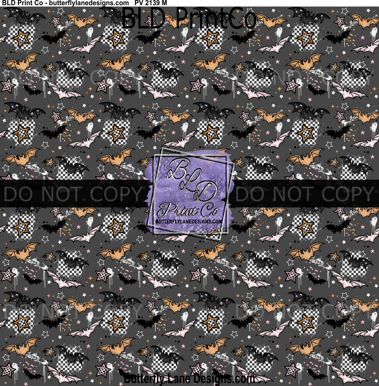 Grunge_Patterned_Bats PV 2139