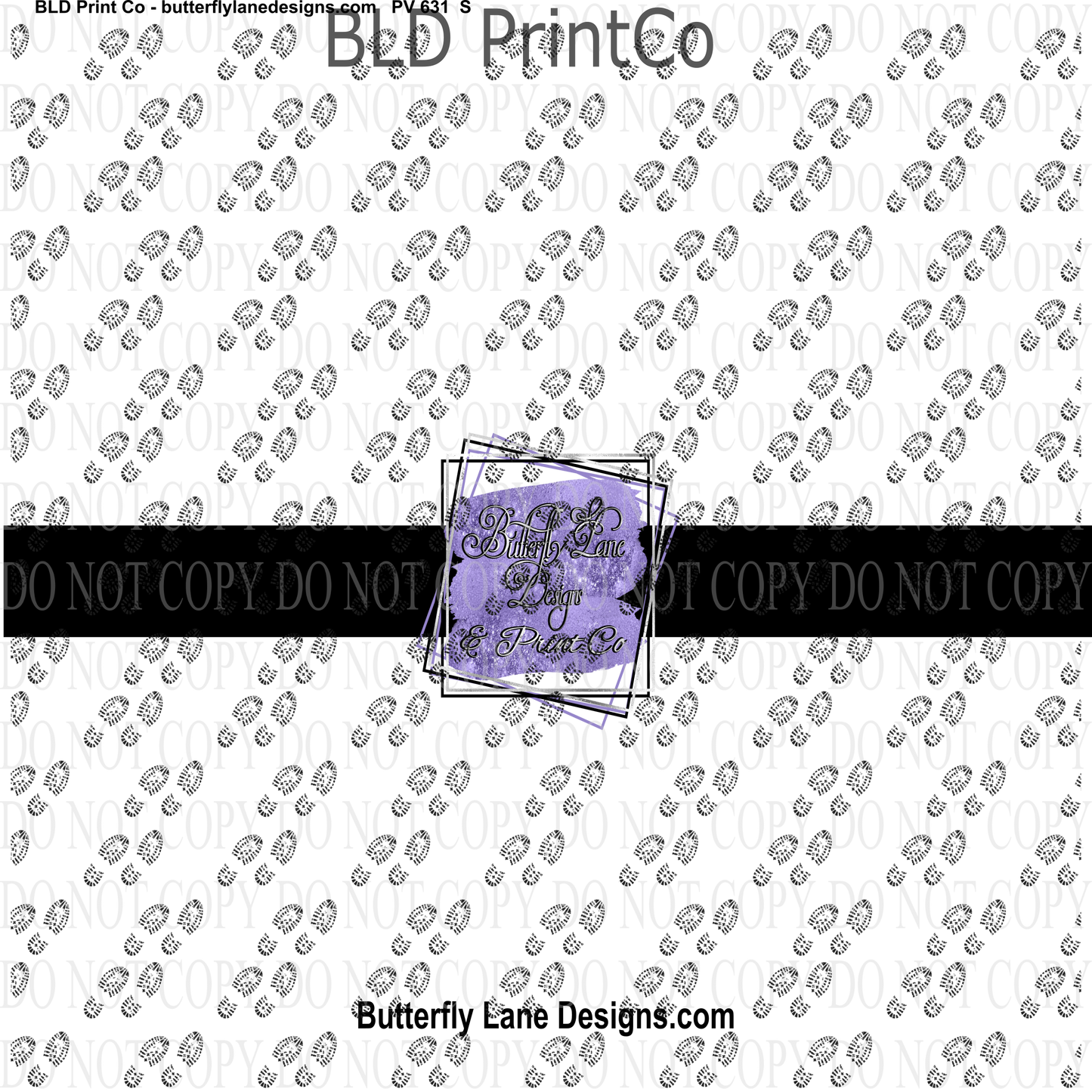 Hiking Boot prints PV631-  Patterned Vinyl