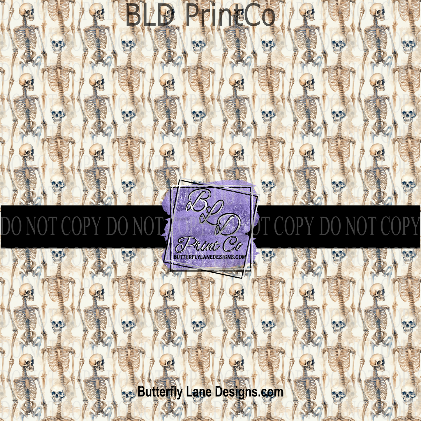 Human Skeletons  PV 716   Patterned Vinyl