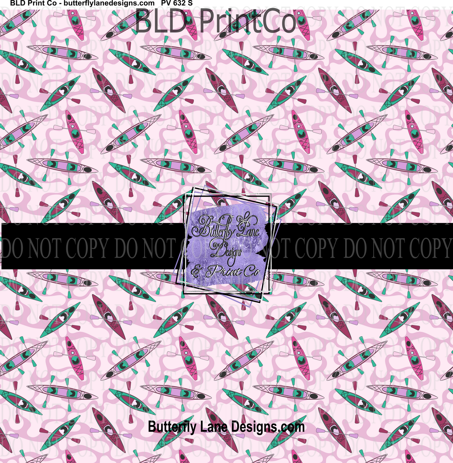 Kayak PV 632 S-  Patterned Vinyl