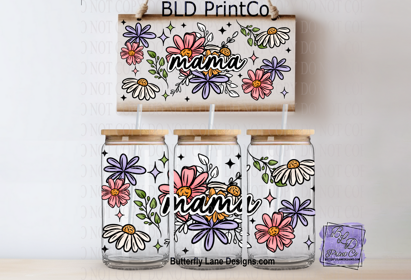 L322 Mama-With Florals