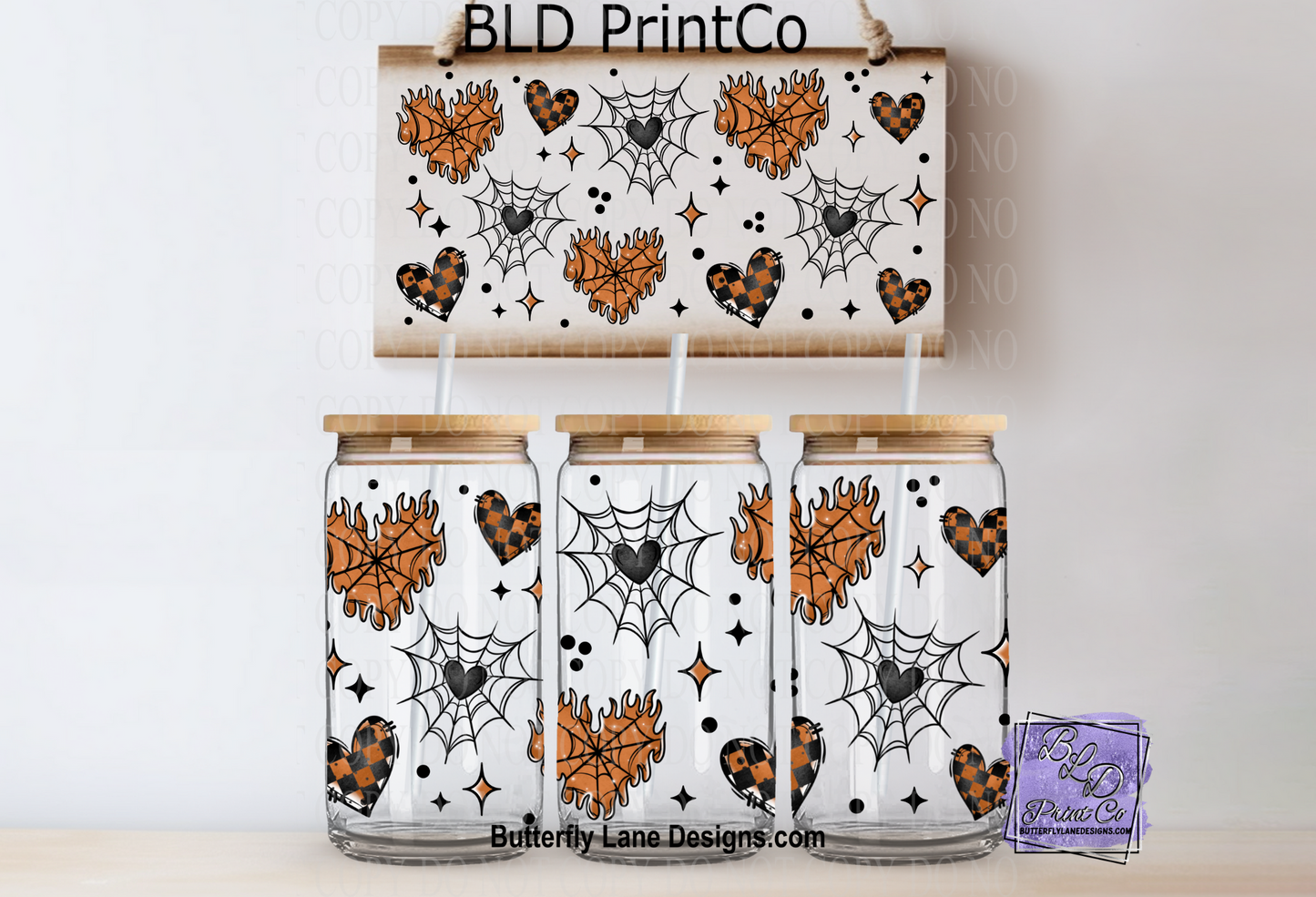 L346 Orange_Flame_Hearts