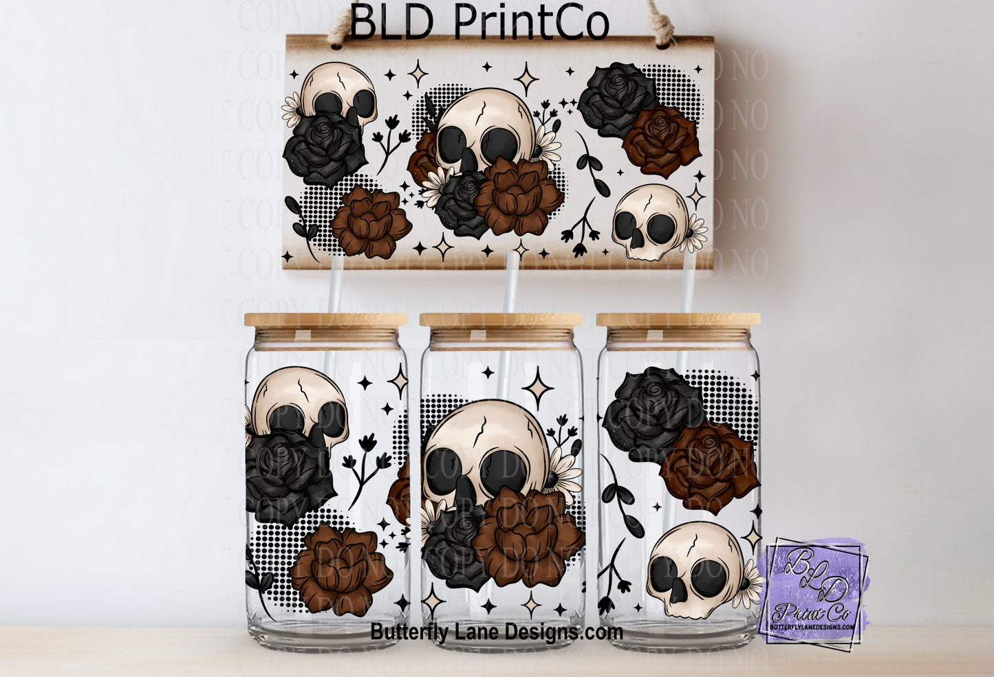 L356 Dark_Floral_Skellie