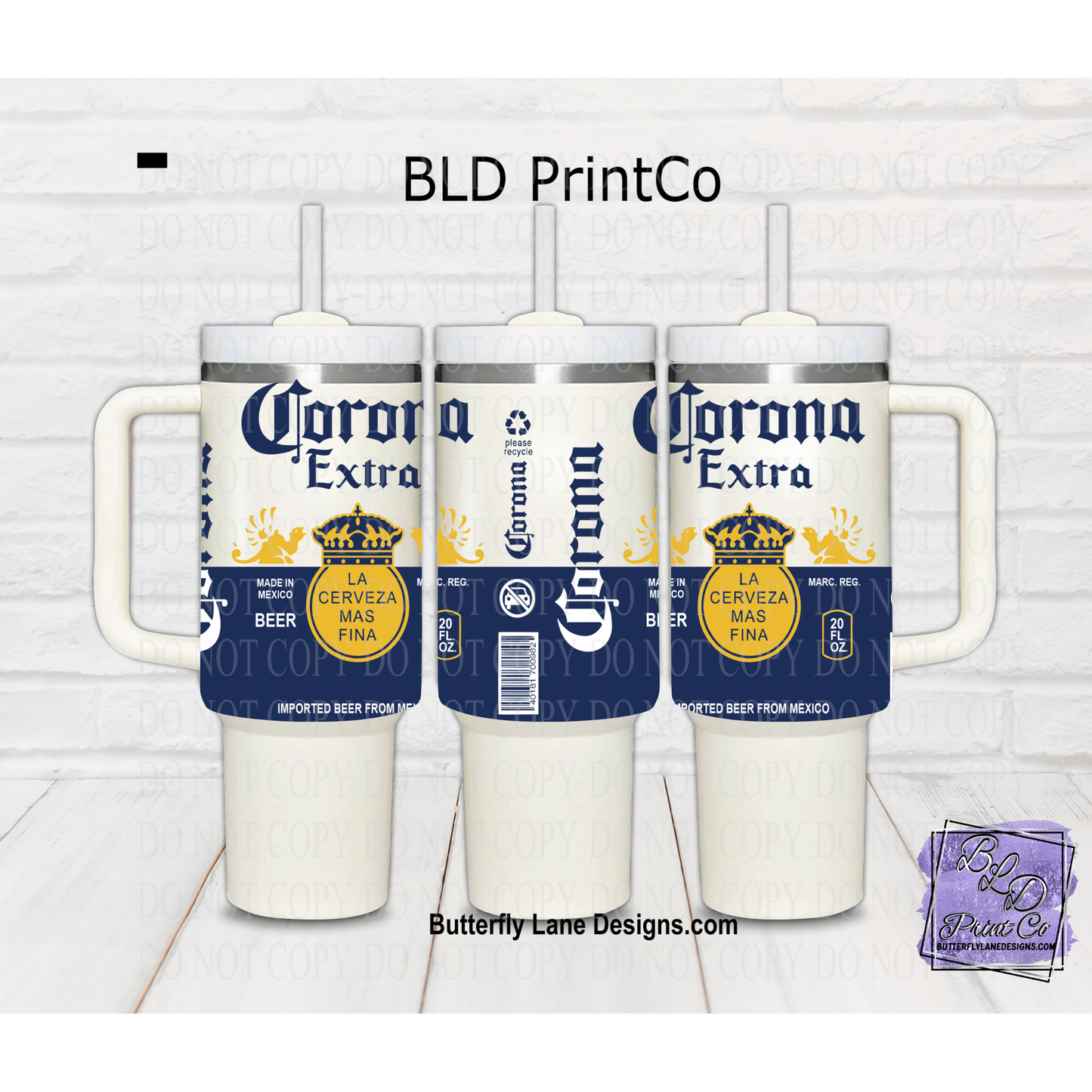 F50 -Mexican Beer- 40oz TOP only