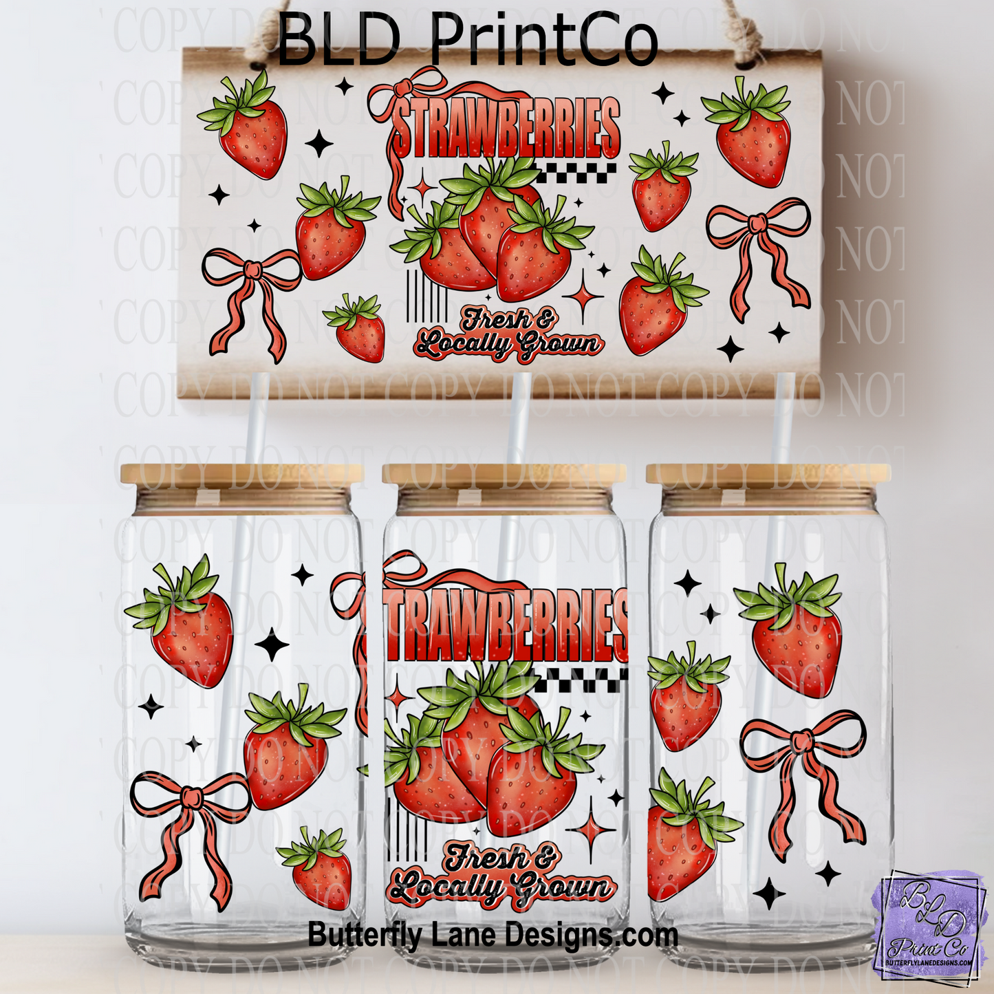 L526 Strawberries Locally grown