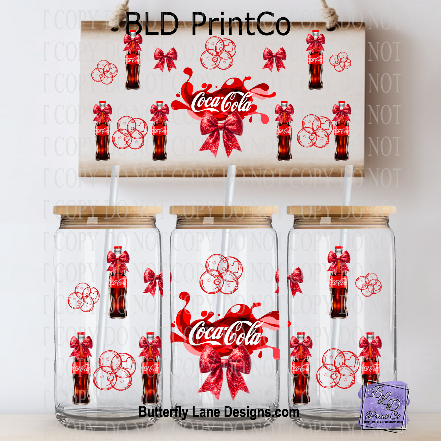 L632 Bubbles and bows soda