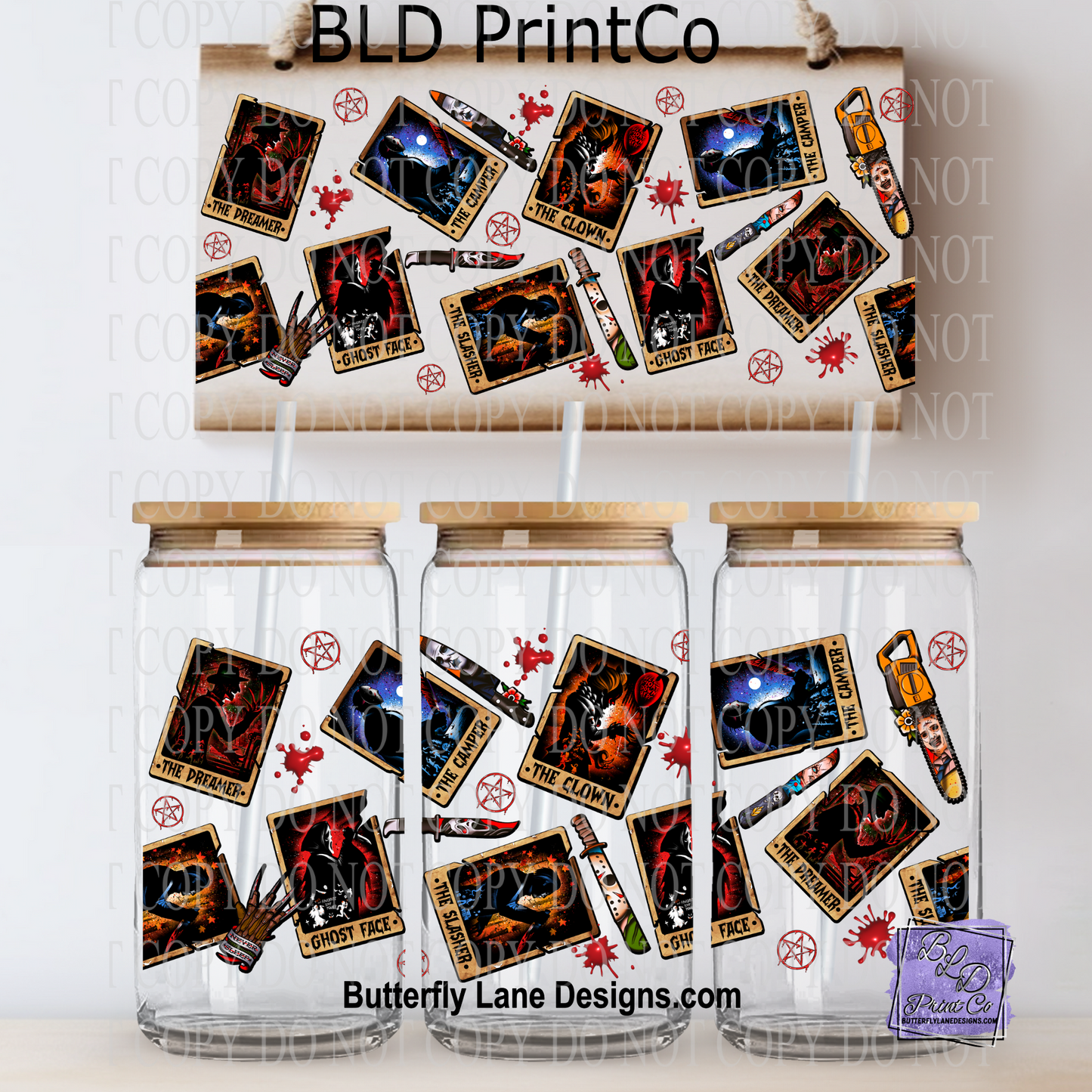 L704 Scary Movie Tarot