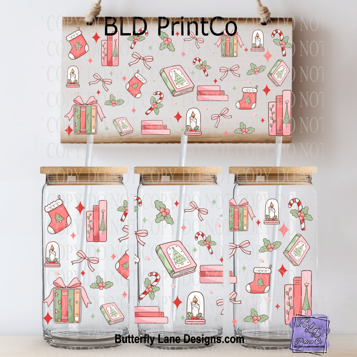 L733 Festive Books-Christmas