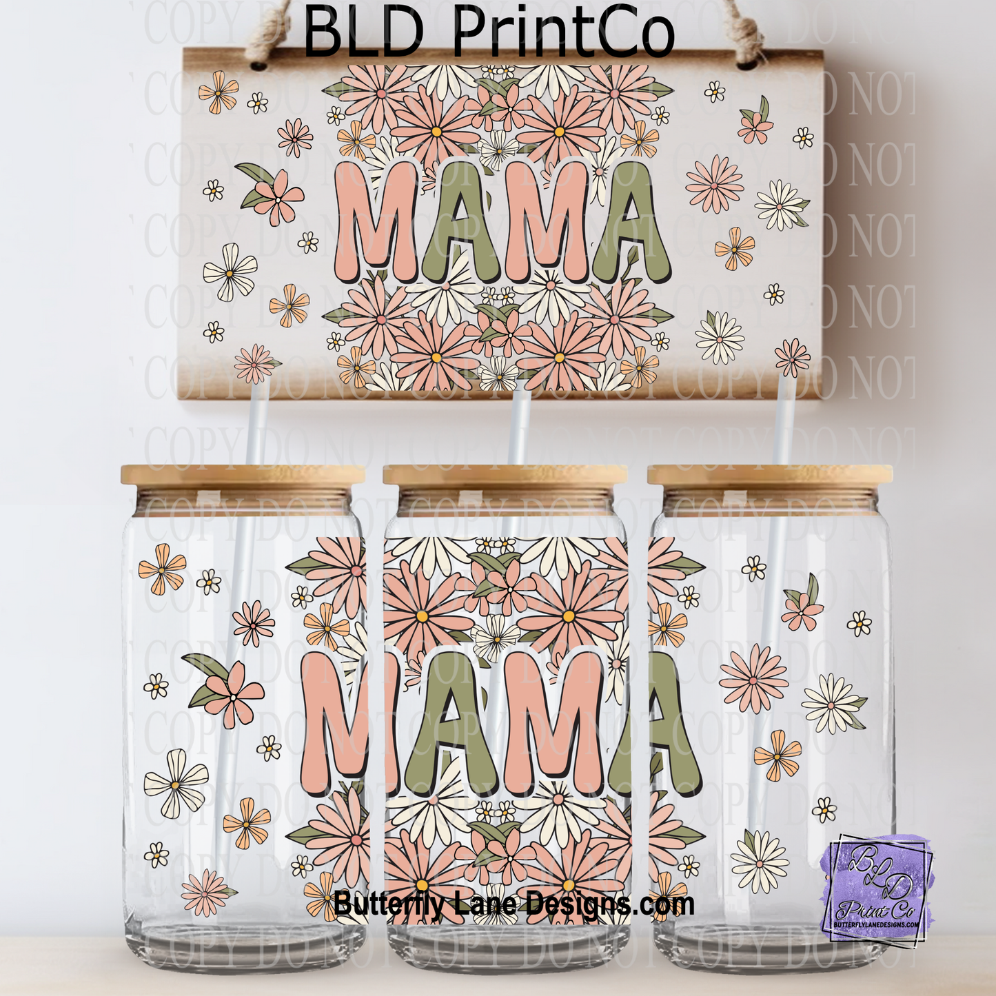 L753 Mama & Florals