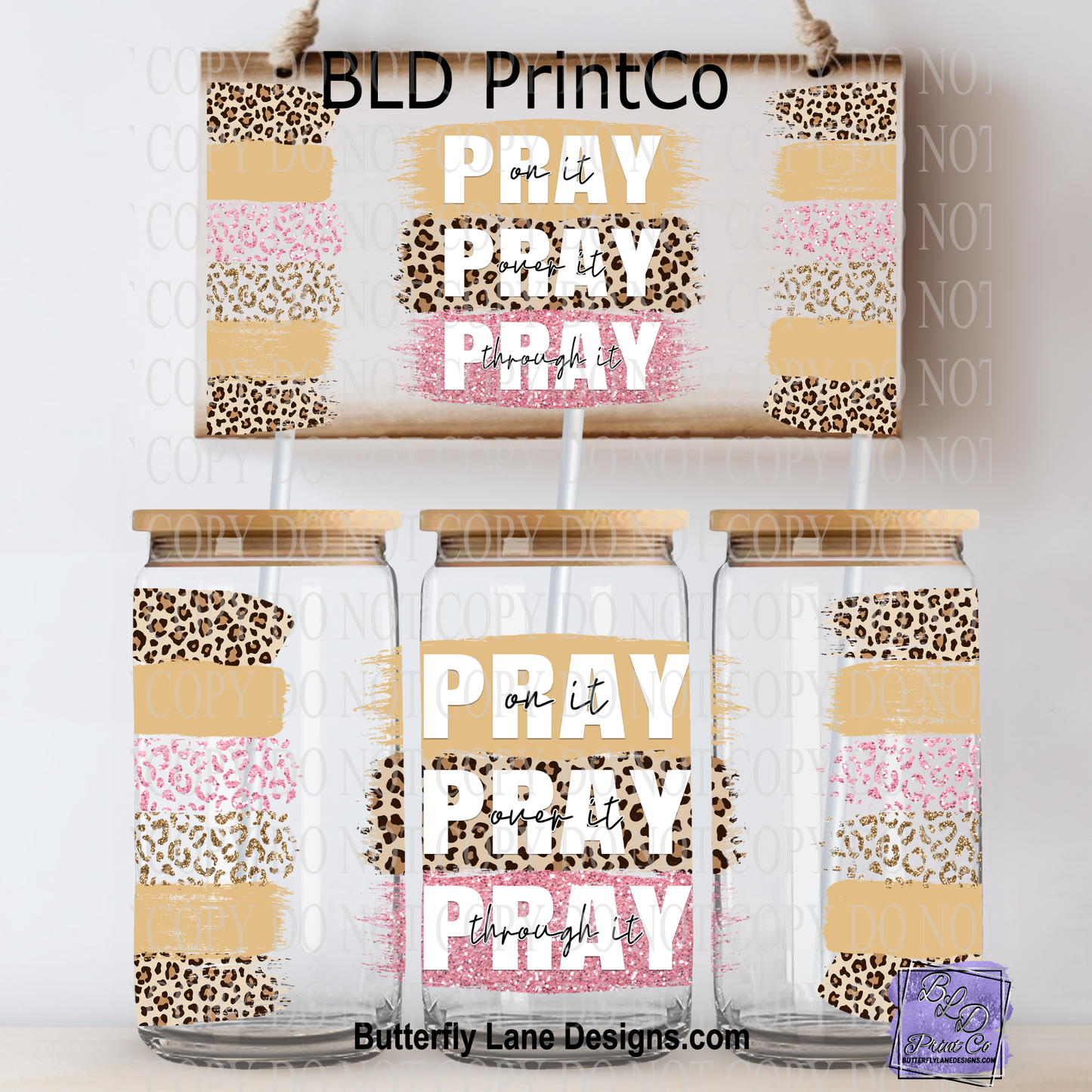 L754 Pray on it-Pray over it- Pray through it.