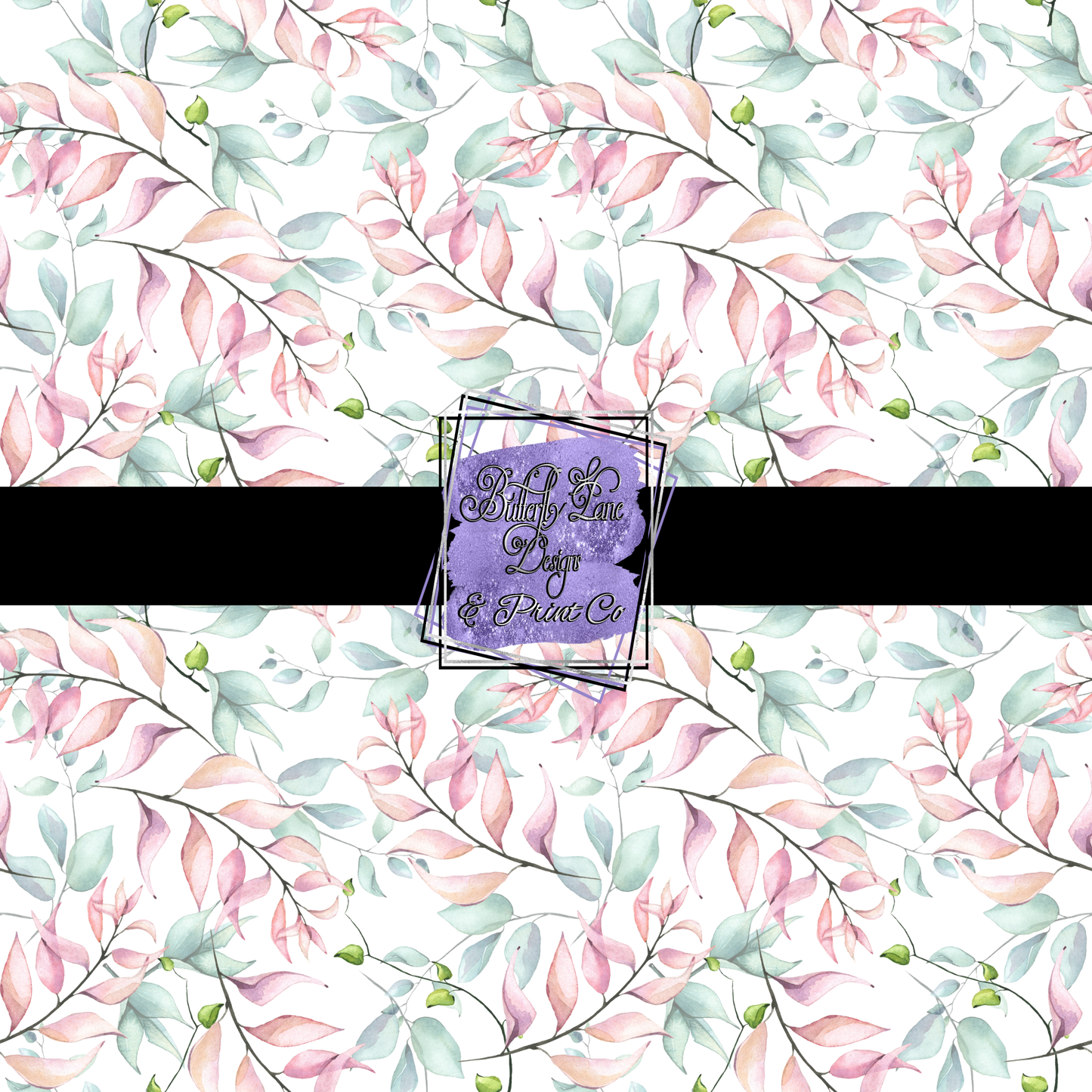 Light colored Spring leaves PV 536- Patterned Vinyl