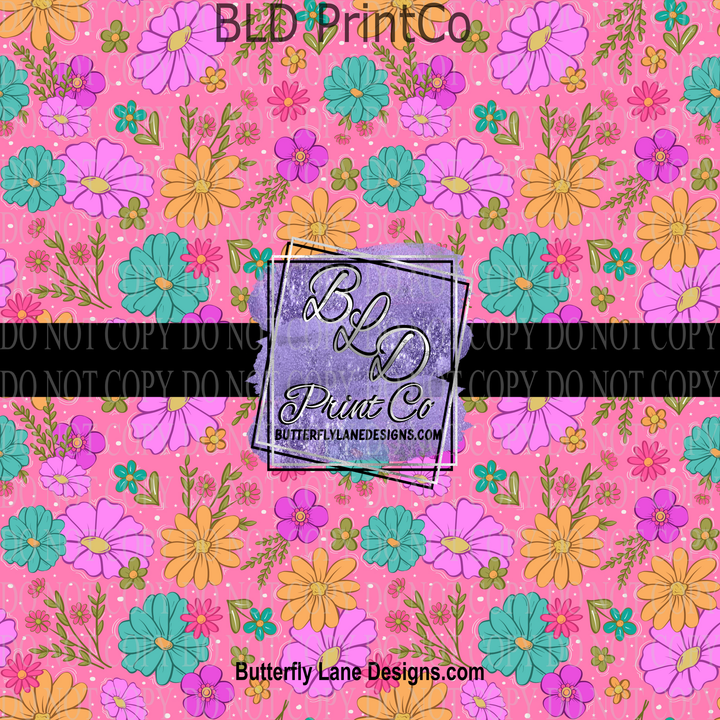 Mama-Mini florals - Pink PV 1214