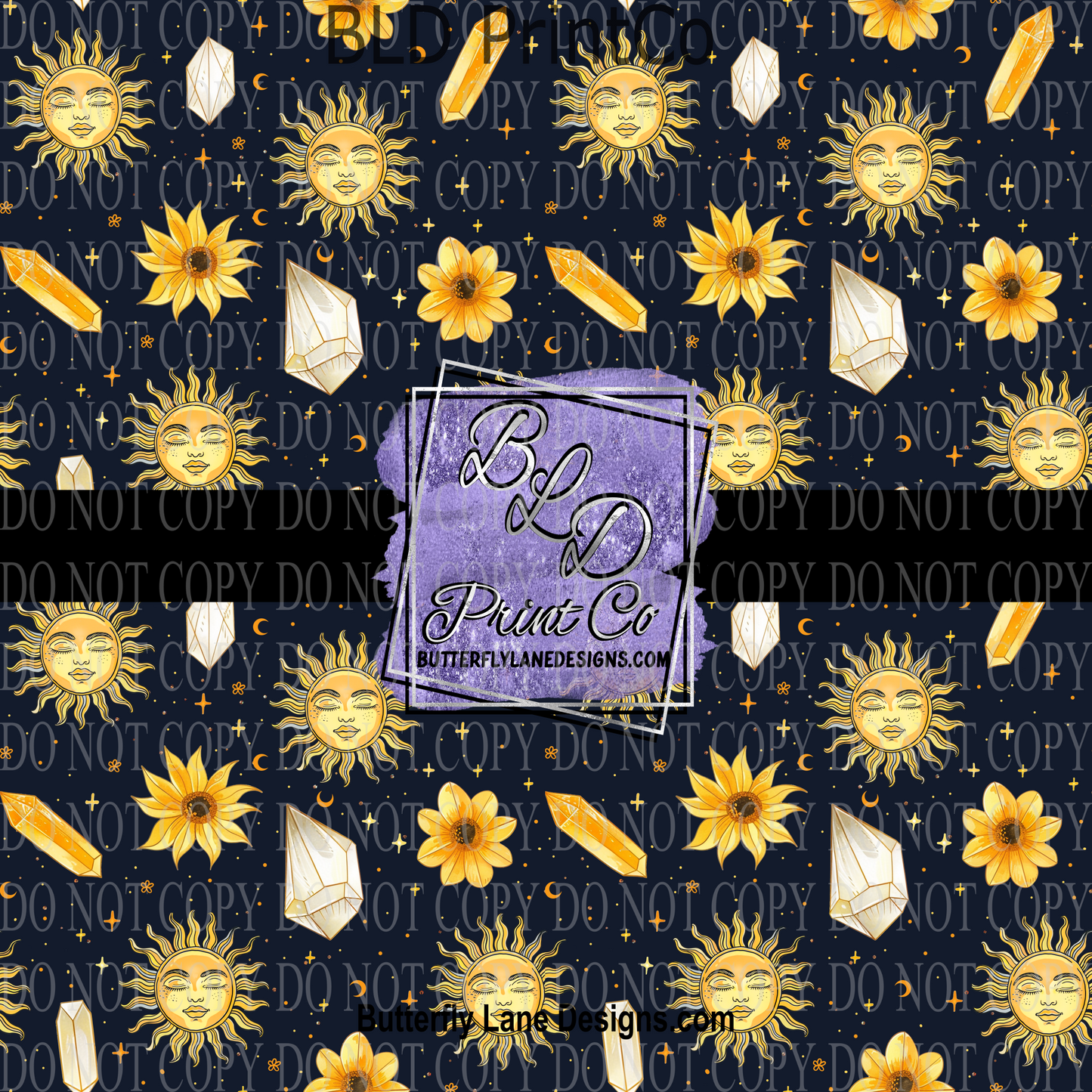 Moons and Crystals PV 1211 :: Patterned Vinyl