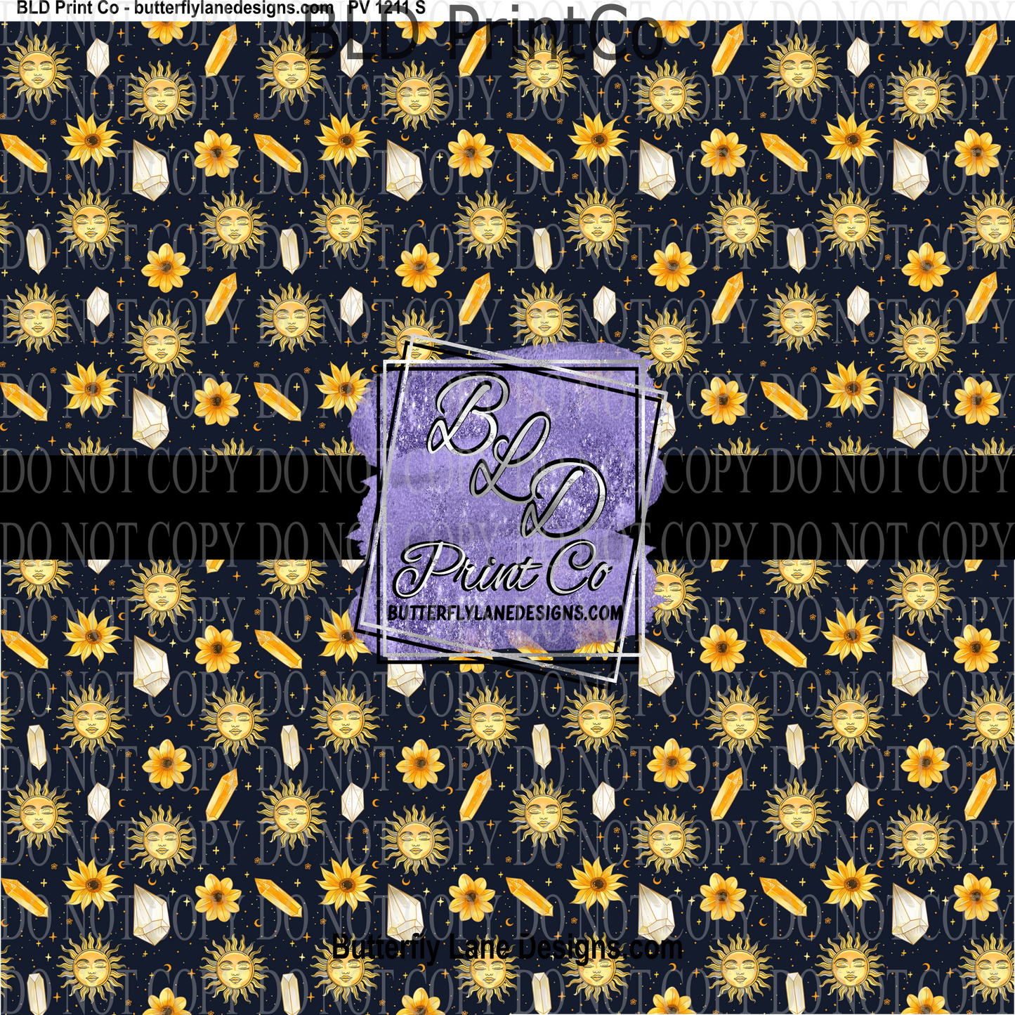 Moons and Crystals PV 1211 :: Patterned Vinyl
