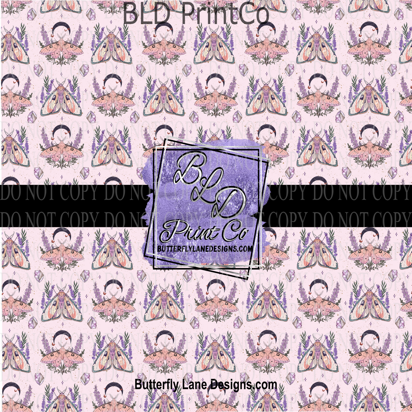 Moths and Moons PV 1210 :: Patterned Vinyl