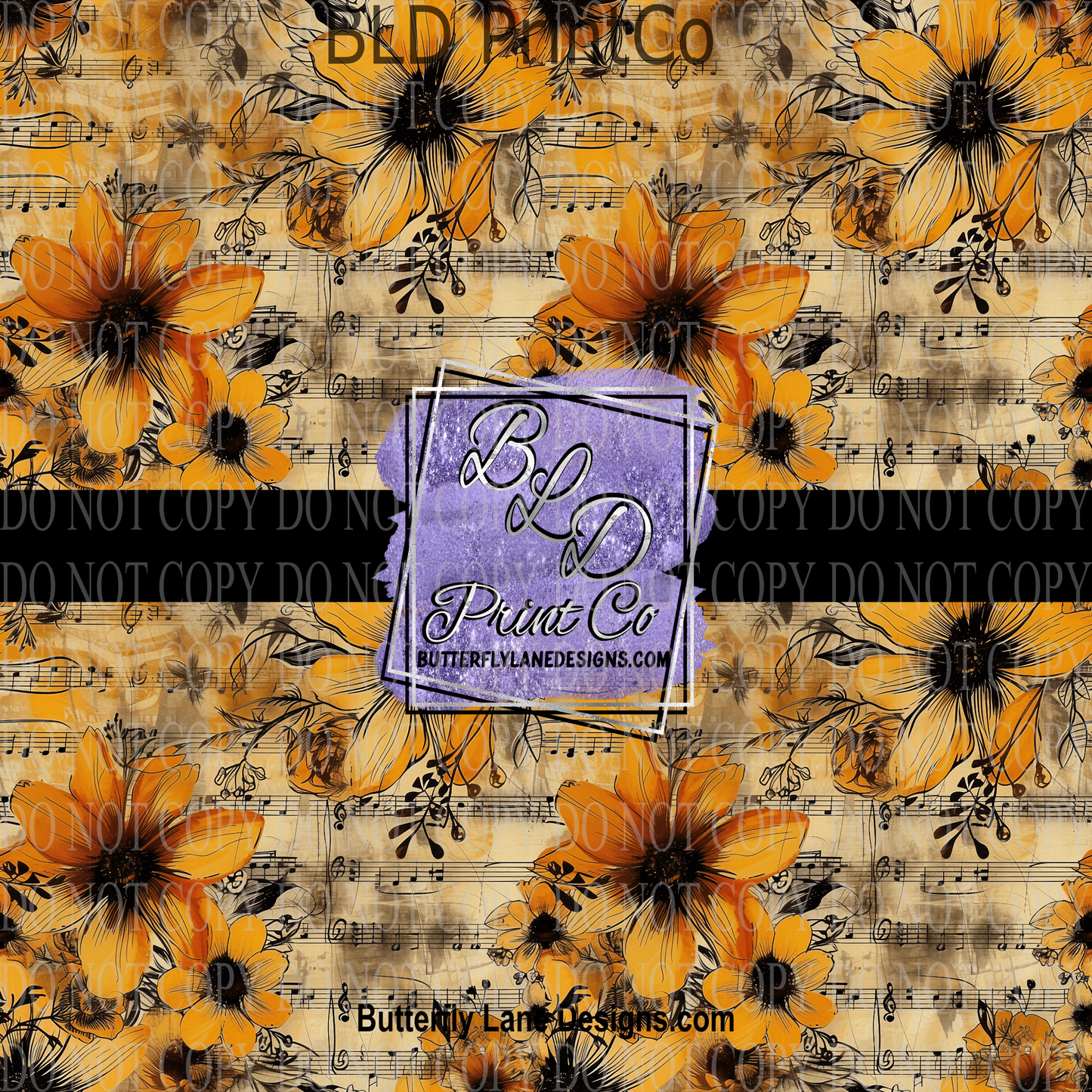 Music Sheet PV 1078 :: Patterned Vinyl