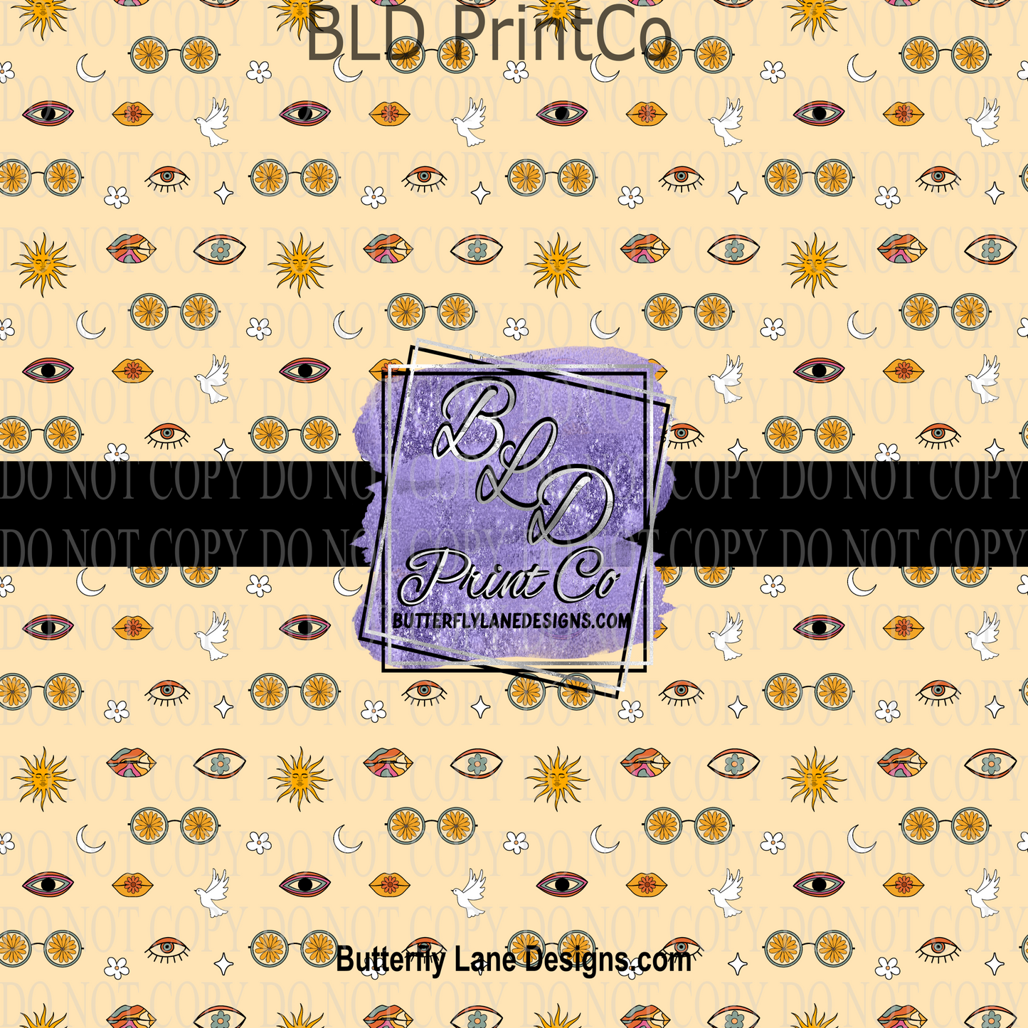 Summer Boho Style PV 1041 Patterned Vinyl