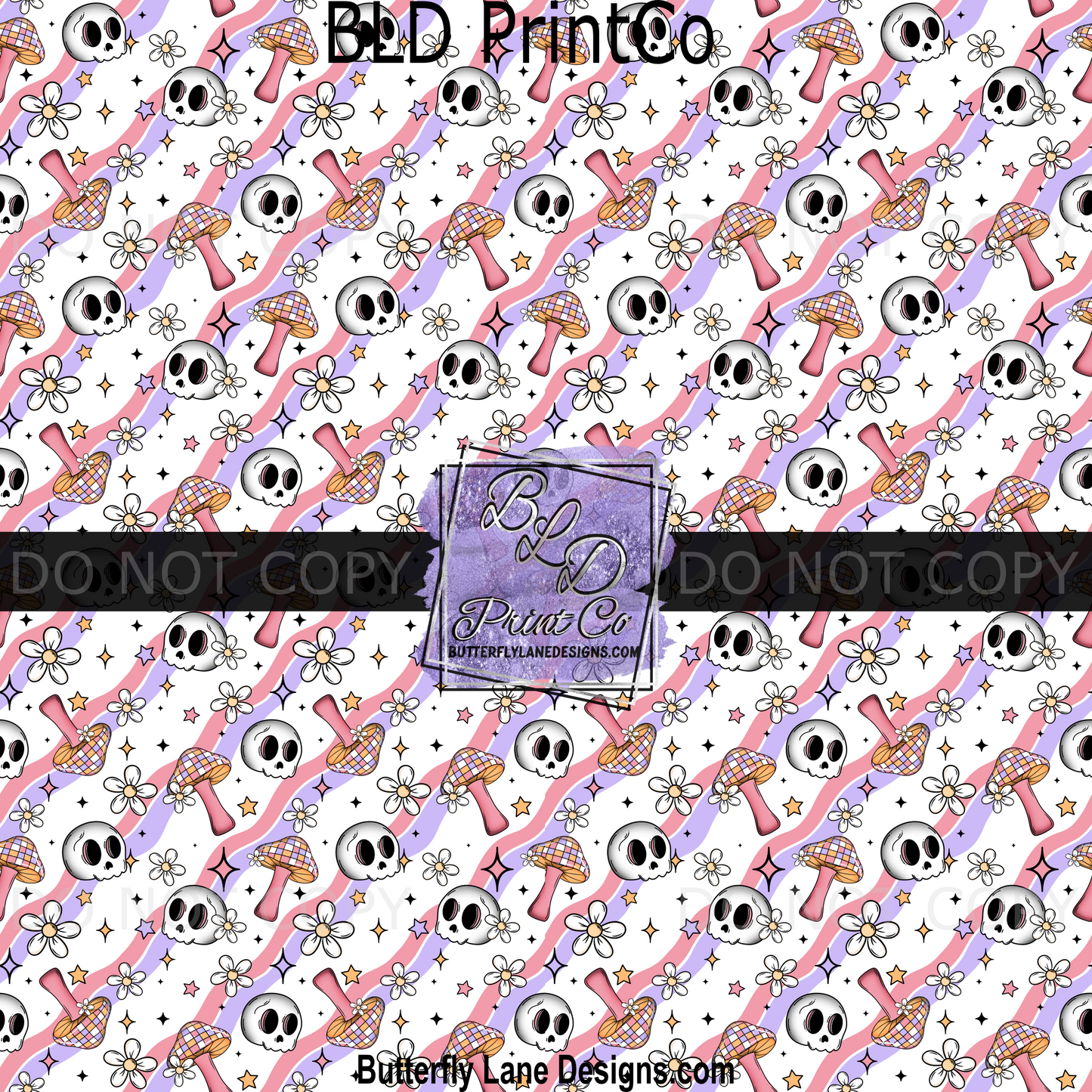 PV 1418 Shrooms & skulls