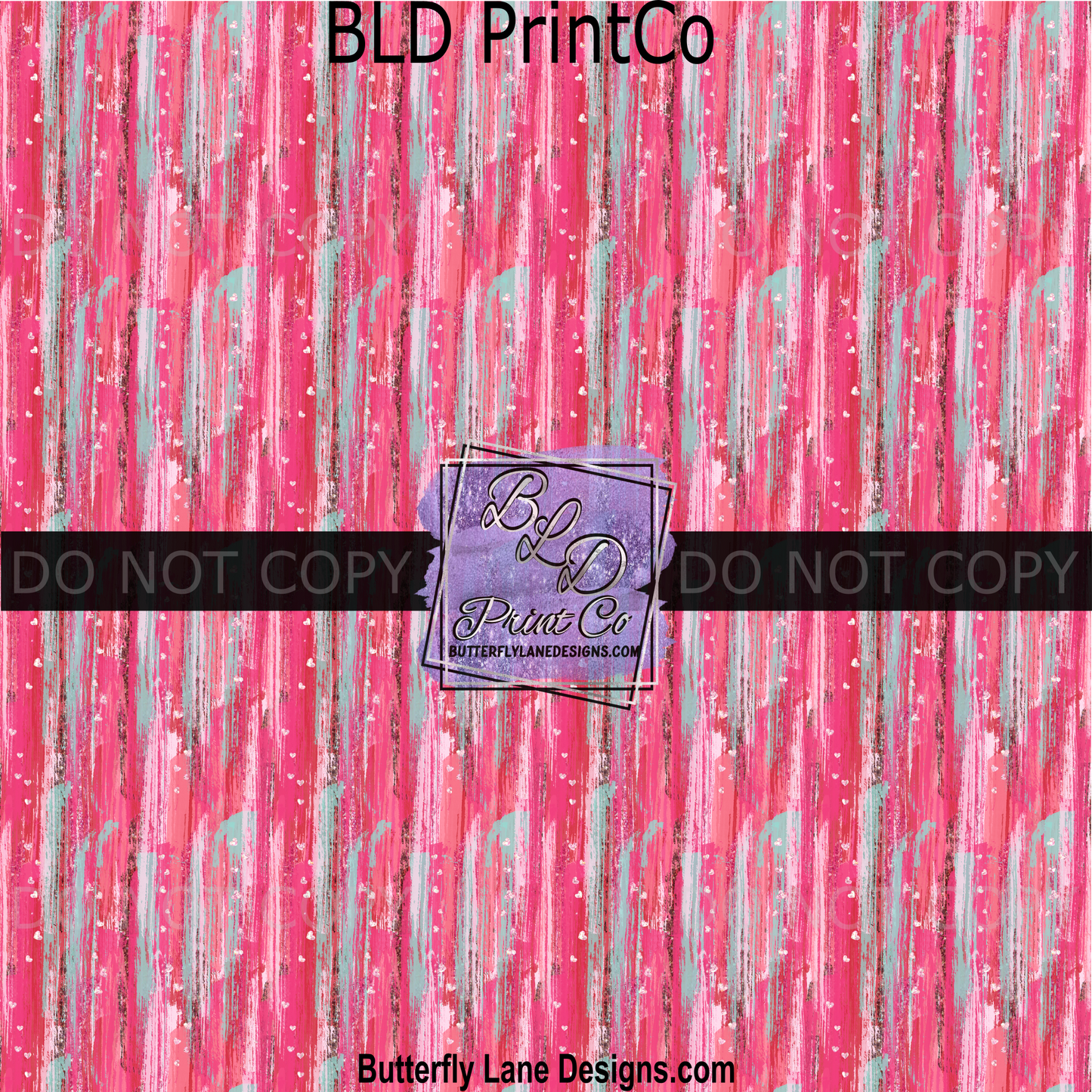 PV 1795 Red and pink brush strokes -Valentine