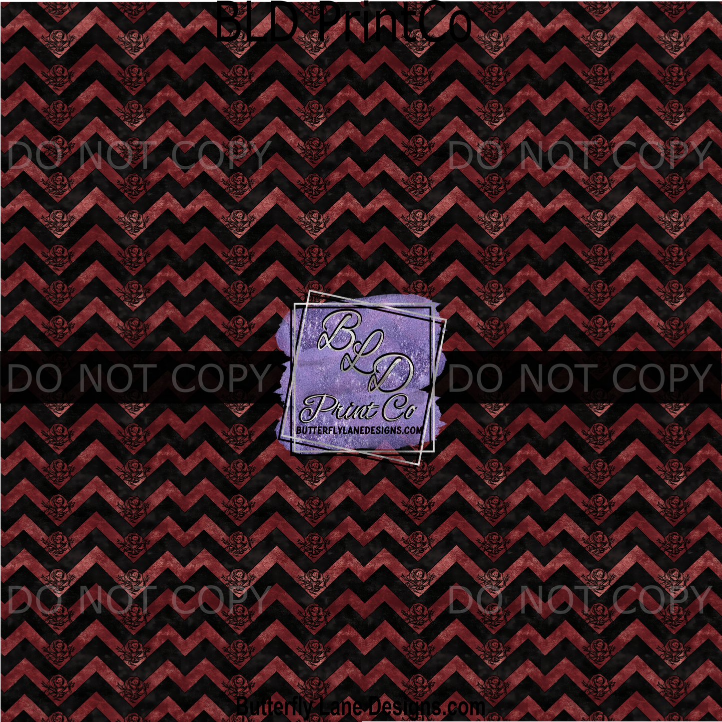 PV 1812 Burgundy and Black  Shape & Texture Gothic