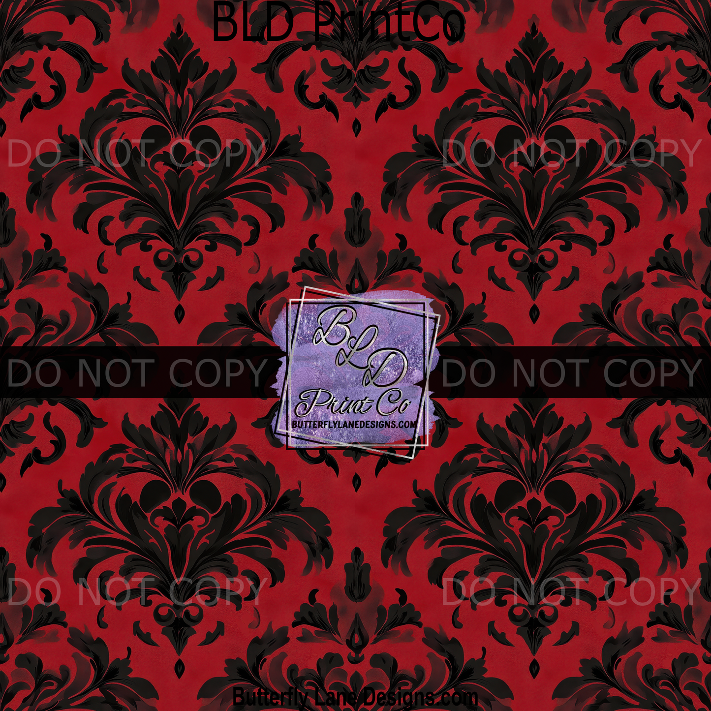 PV 1815 Gothic Red and Black Shape & Texture
